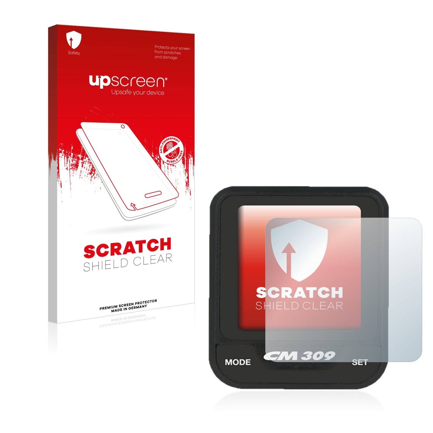 upscreen Scratch Shield Clear Premium Displayschutzfolie für Ciclo CM