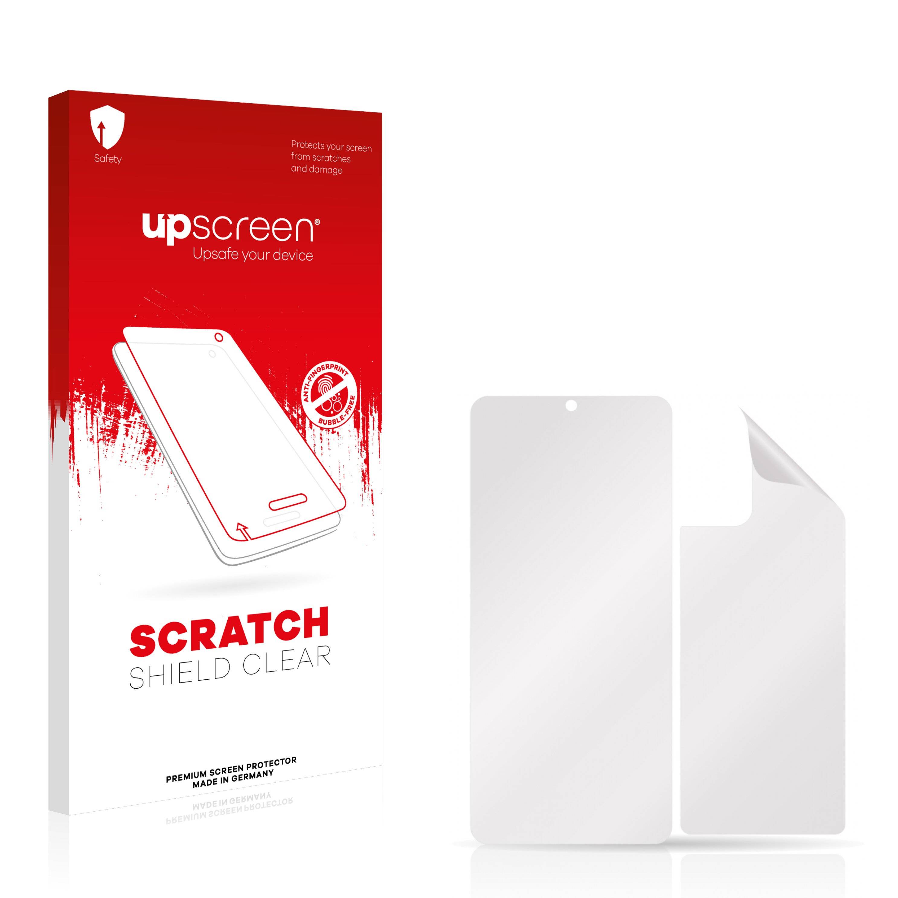 upscreen Scratch Shield Clear Premium Displayschutzfolie für Xiaomi Redmi Note 10 Pro