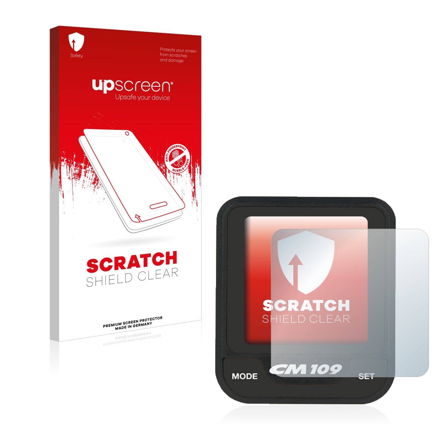upscreen Scratch Shield Clear Premium Displayschutzfolie für Ciclo CM