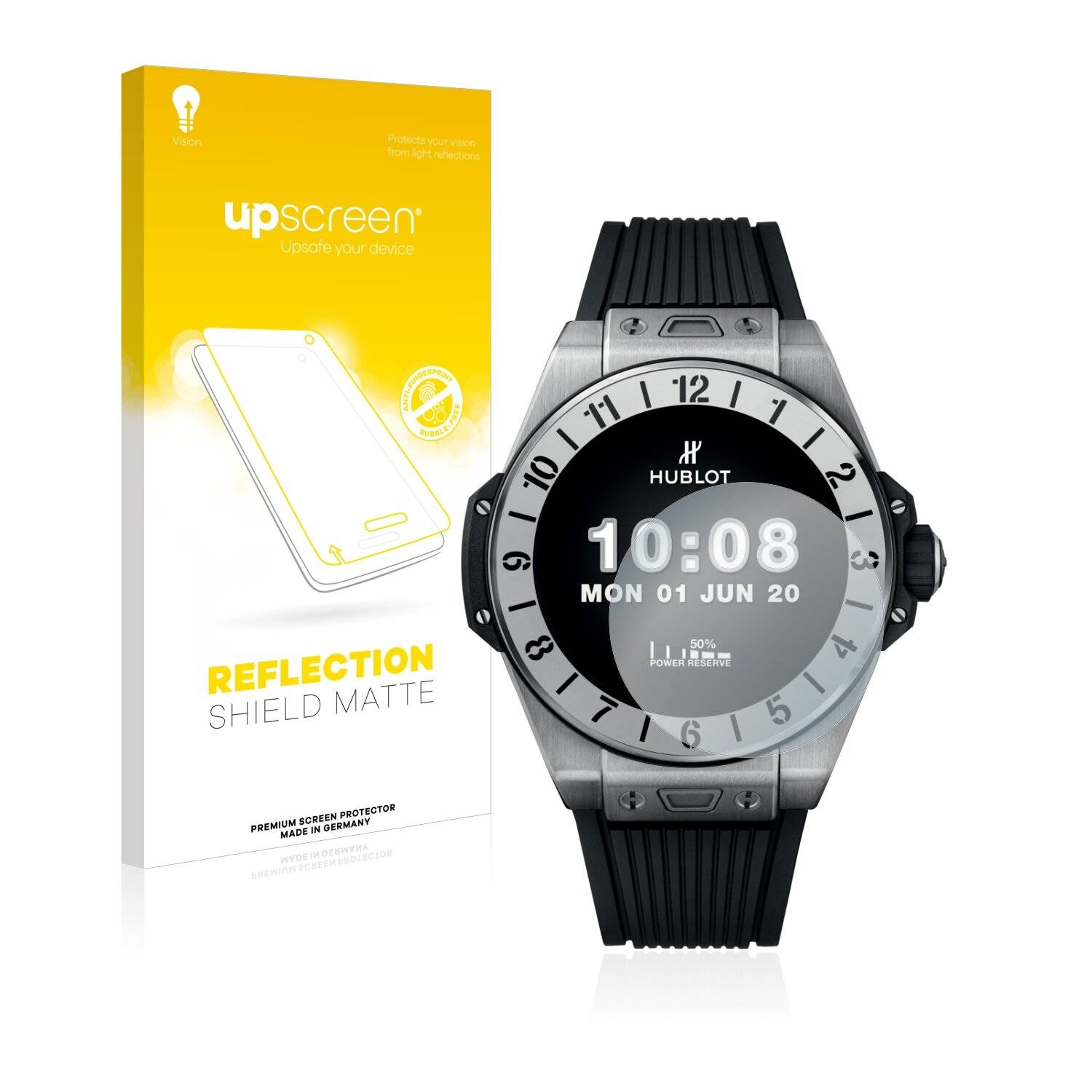 upscreen Reflection Shield Matte Premium Displayschutzfolie für Hublot Big Bang e Premier