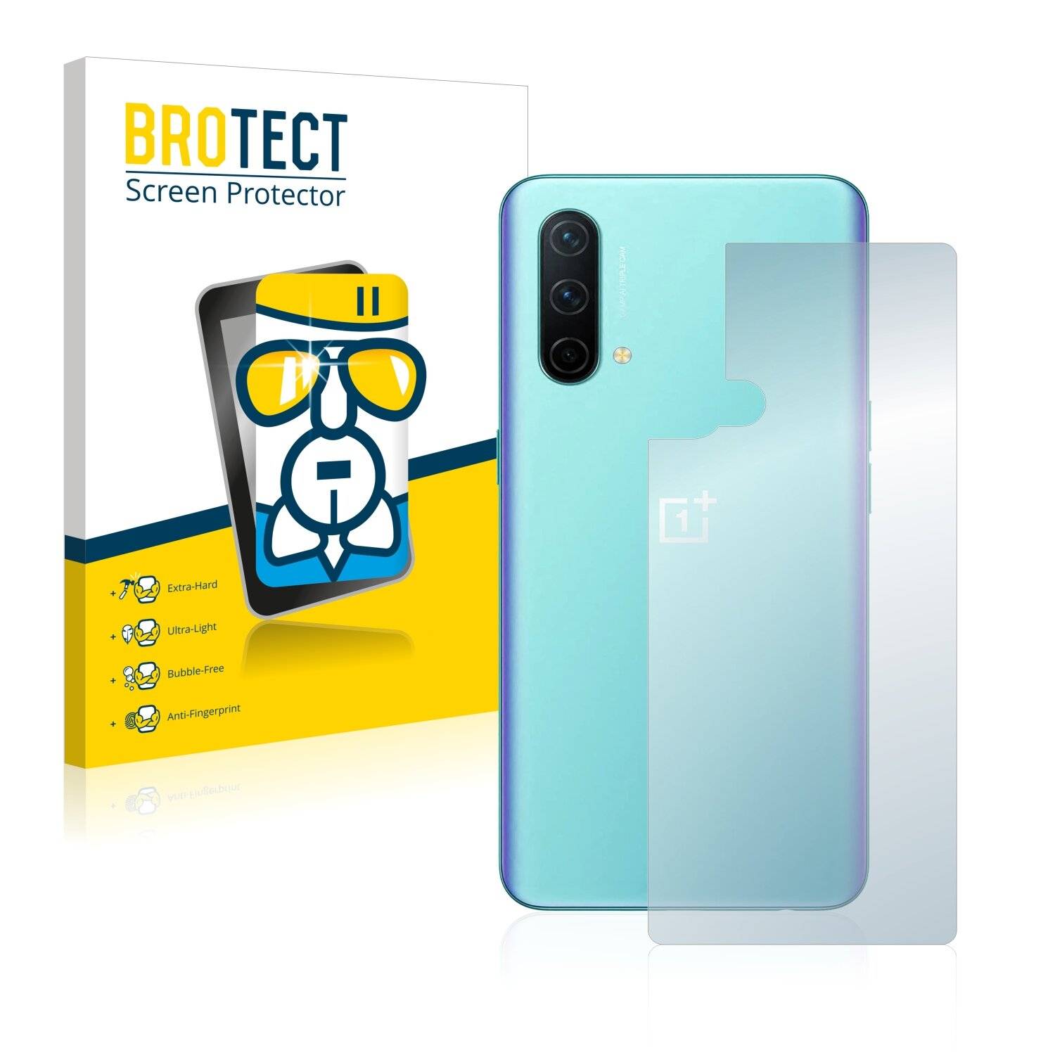 BROTECT AirGlass Schutzglas Folie für OnePlus Nord CE 5G