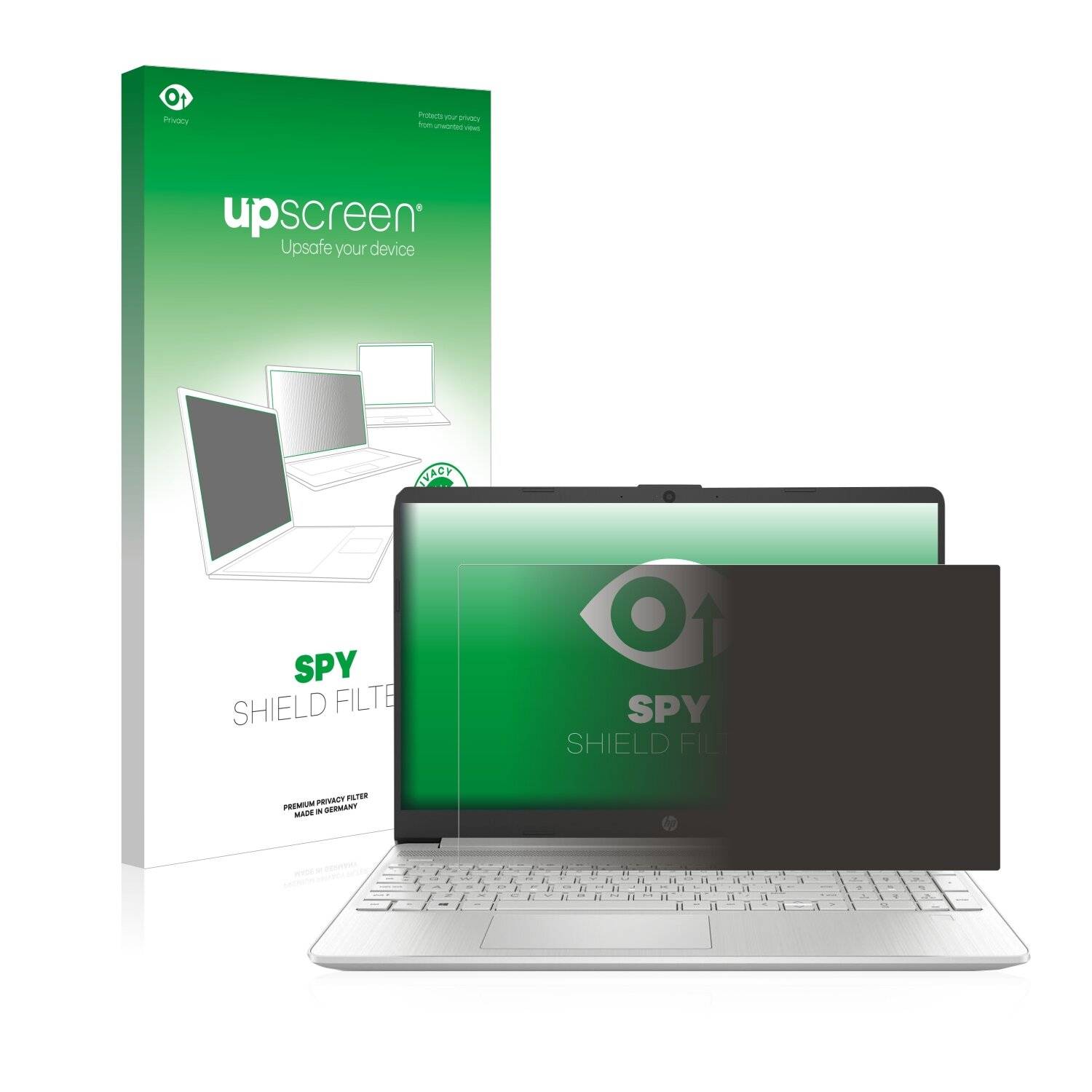 upscreen Spy Shield Filter Premium Blickschutzfilter für HP