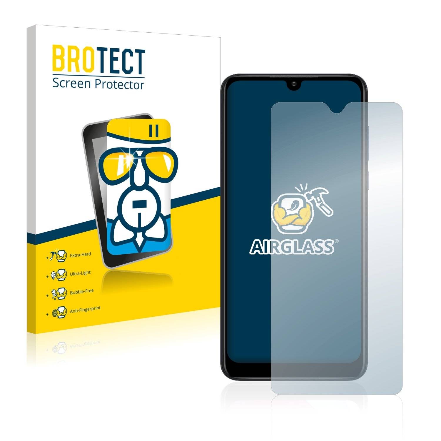 BROTECT AirGlass Schutzglas Folie für Motorola Moto G