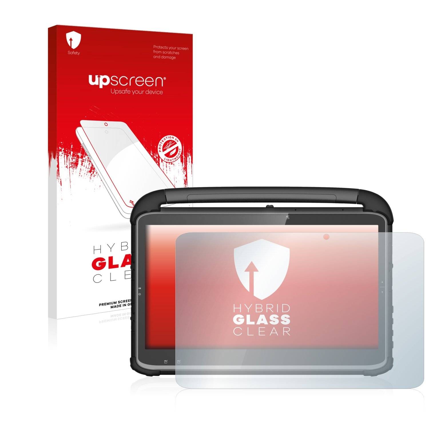 upscreen Hybrid Glass Clear Premium Schutzglas Folie für DT Research