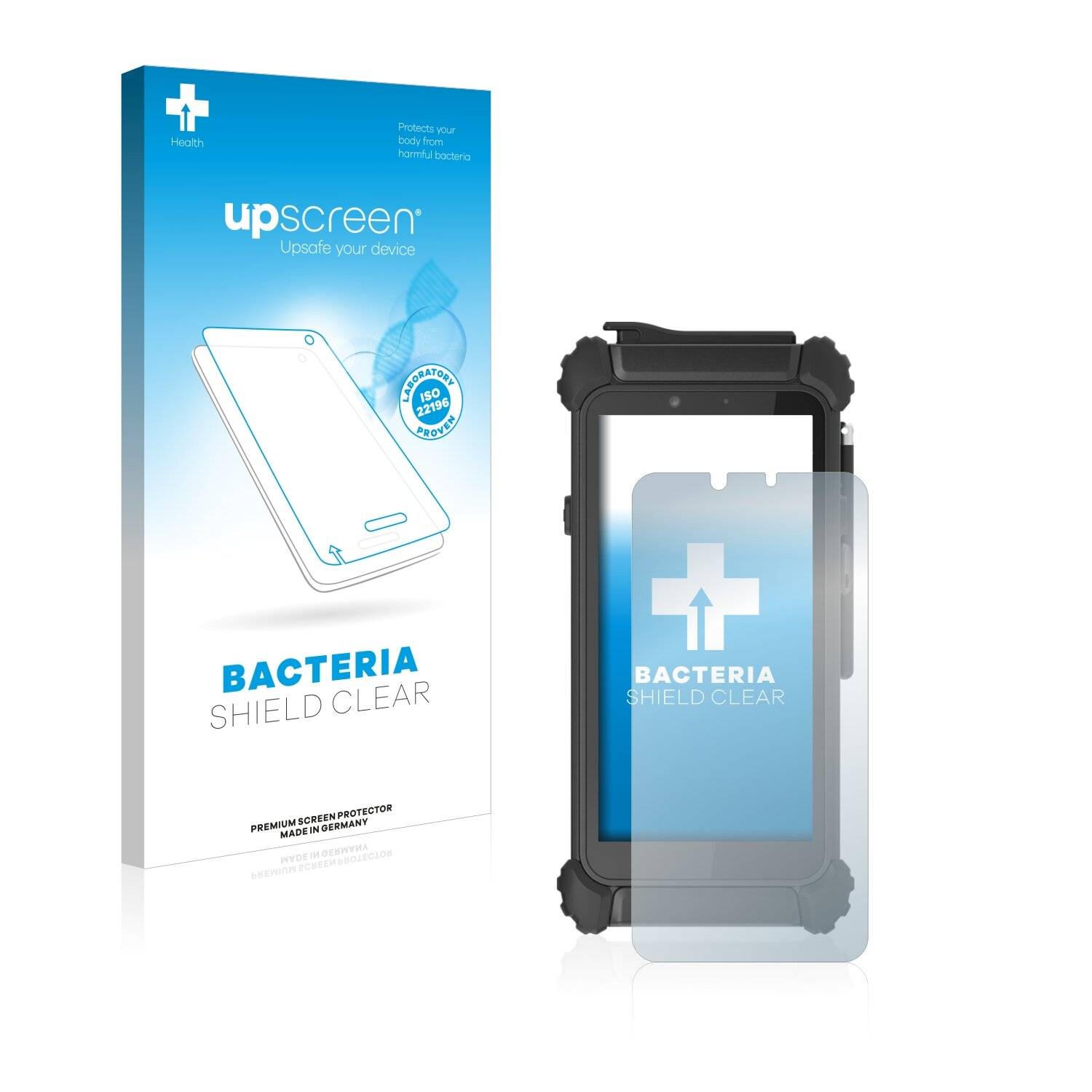 upscreen Bacteria Shield Clear Premium Antibakterielle Displayschutzfolie für DT Research