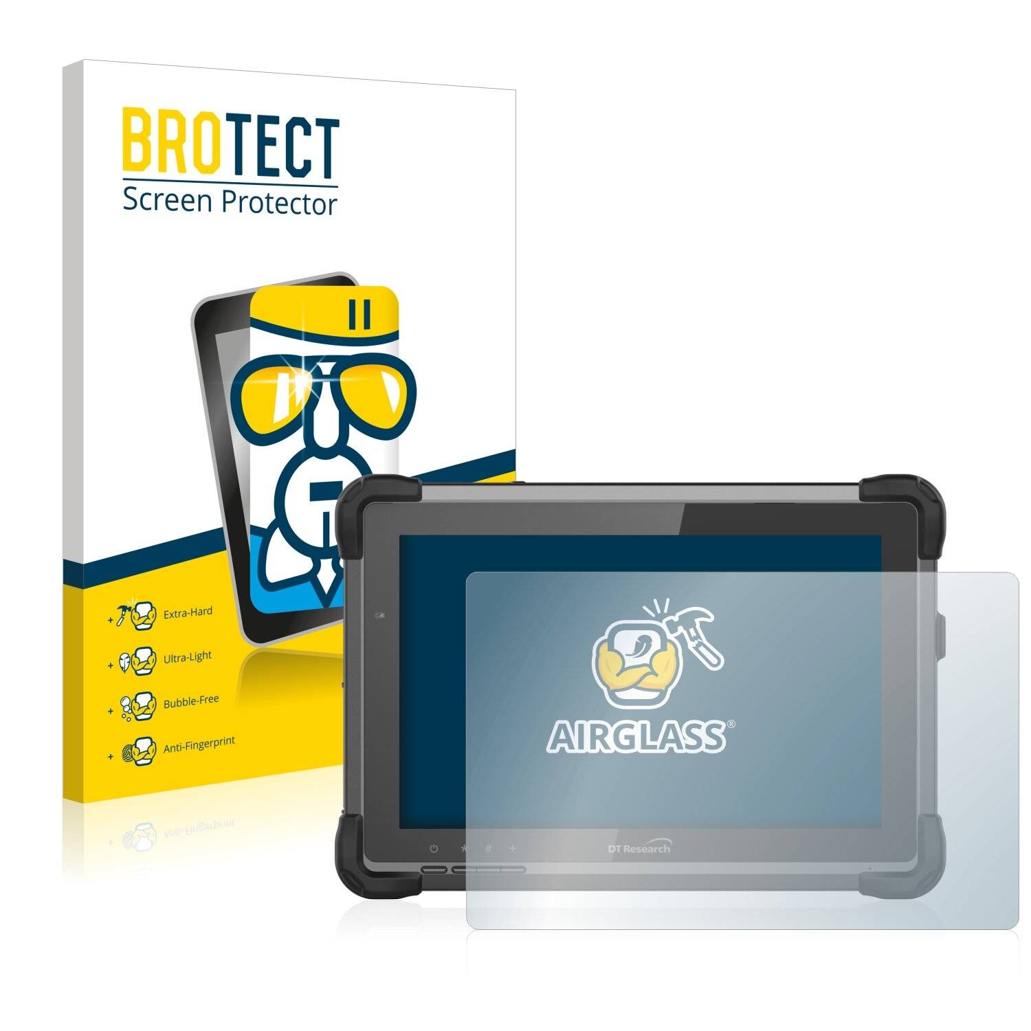 BROTECT AirGlass Schutzglas Folie für DT Research