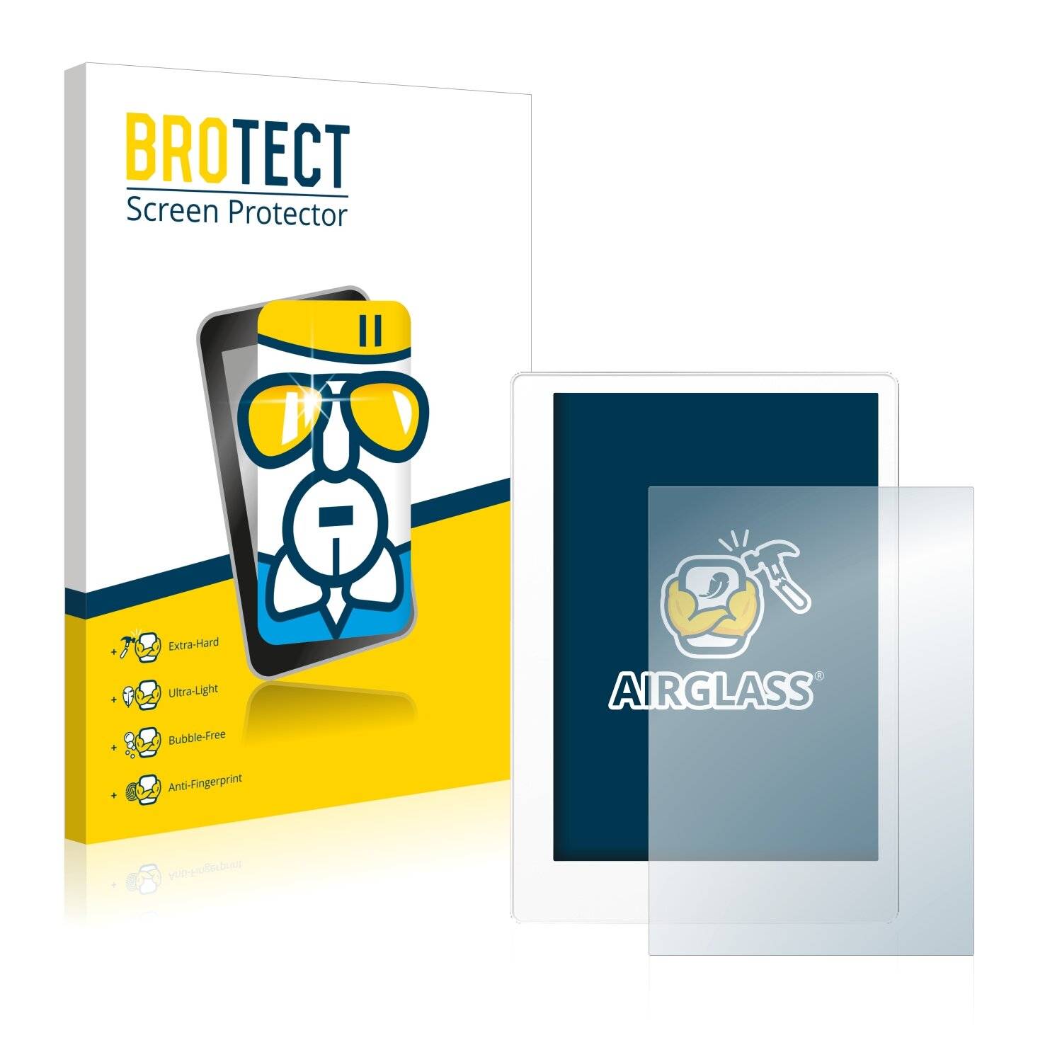 BROTECT AirGlass Schutzglas Folie für Hanvon 9701 Smart