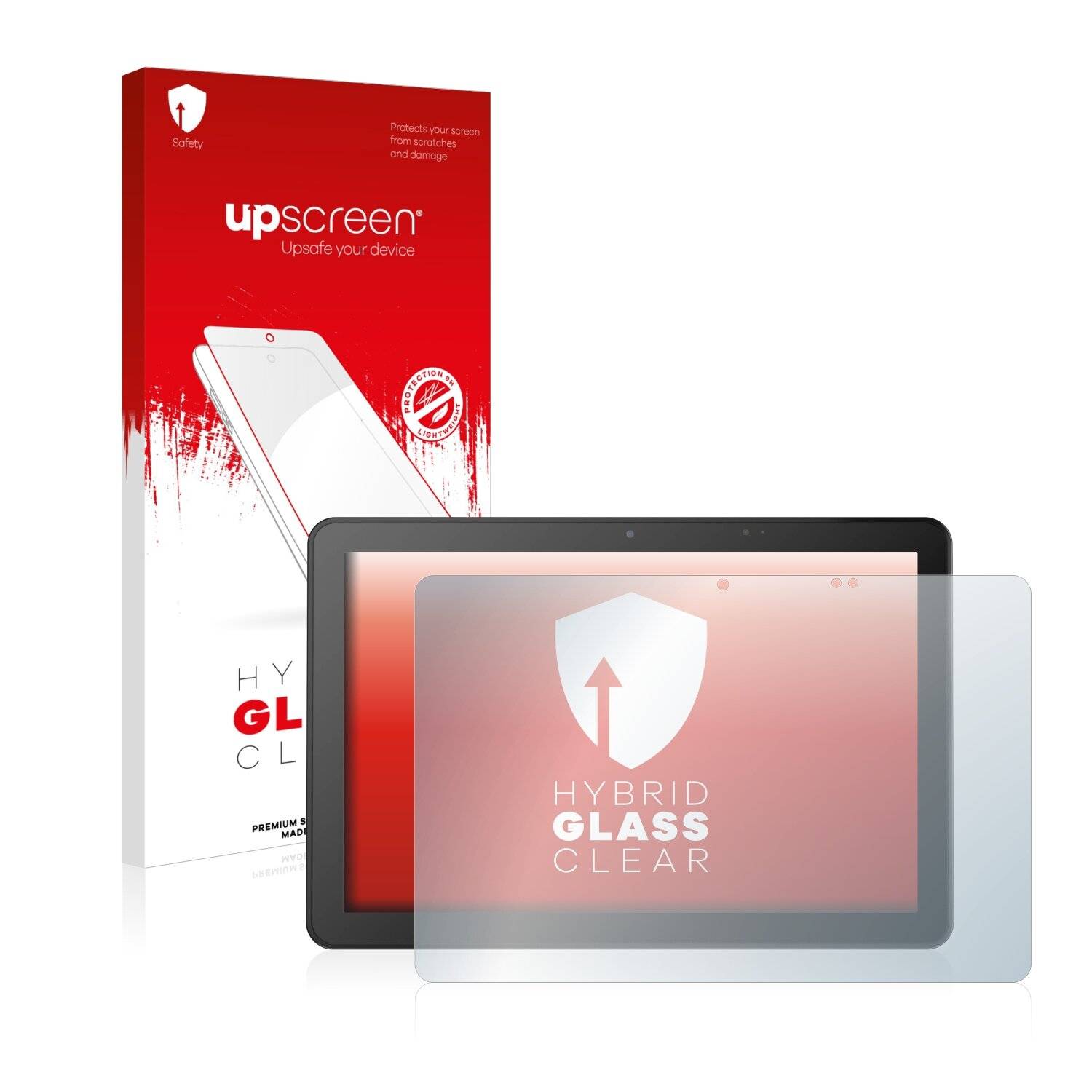 upscreen Hybrid Glass Clear Premium Schutzglas Folie für Sunmi M2
