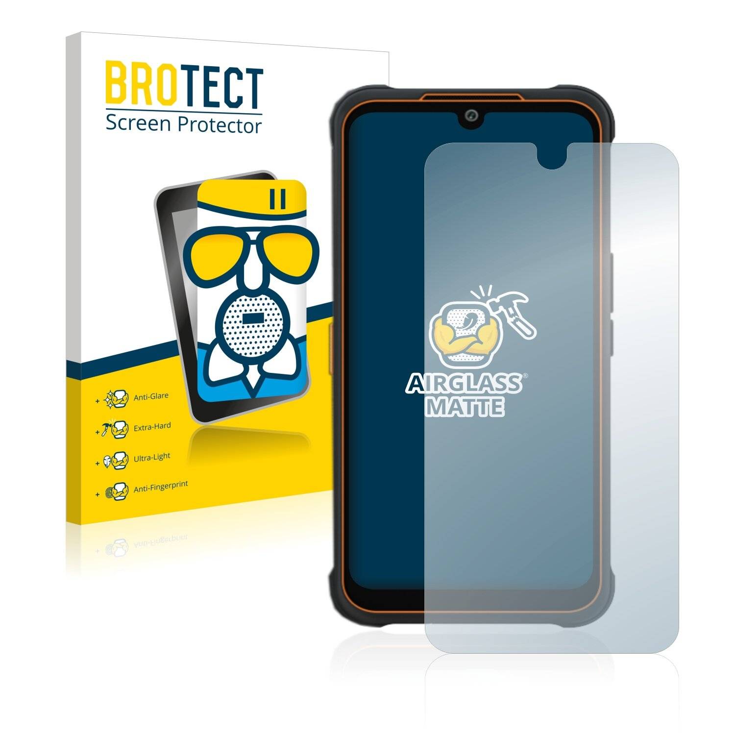 BROTECT AirGlass Matte Schutzglas Folie für AGM