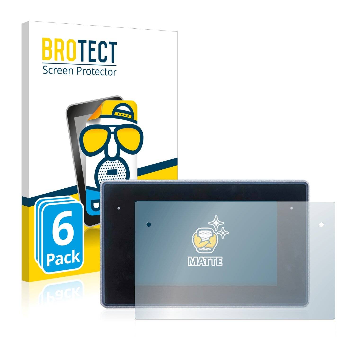 6x BROTECT Matte Displayschutzfolie für Topcon Opus B3e - Entspiegelt,