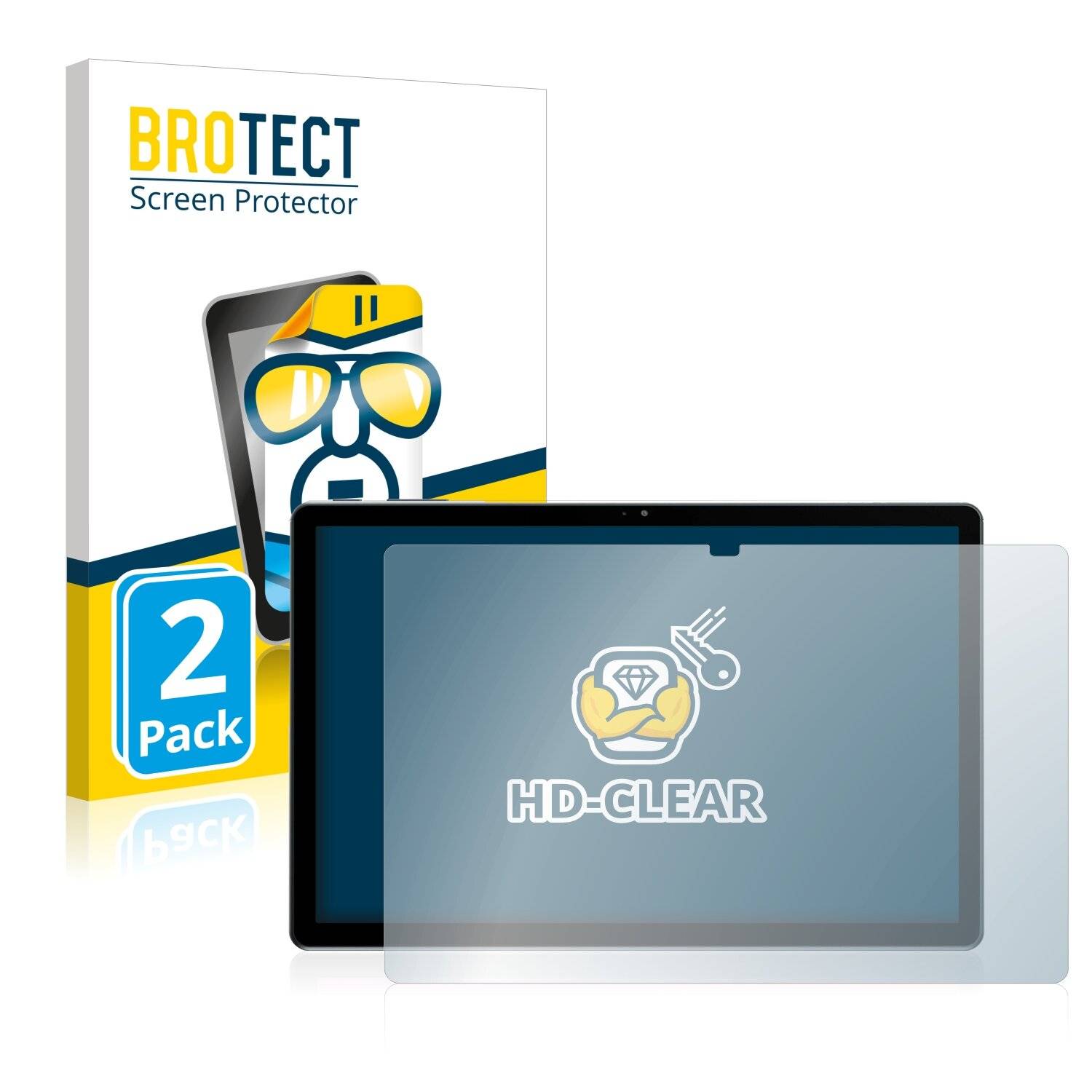 2x BROTECT HD-Clear Displayschutzfolie für Alldocube X