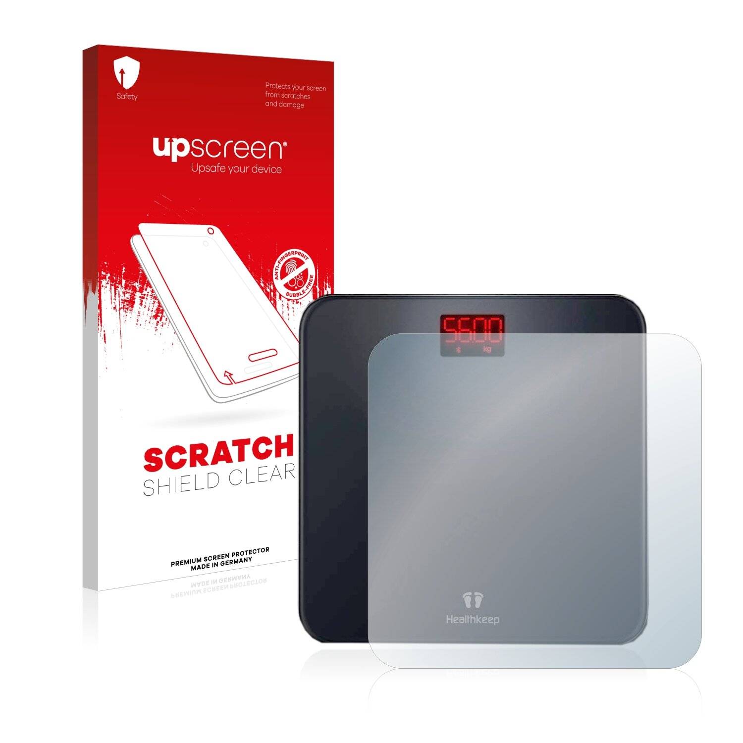 upscreen Scratch Shield Clear Premium Displayschutzfolie für Healthkeep Body