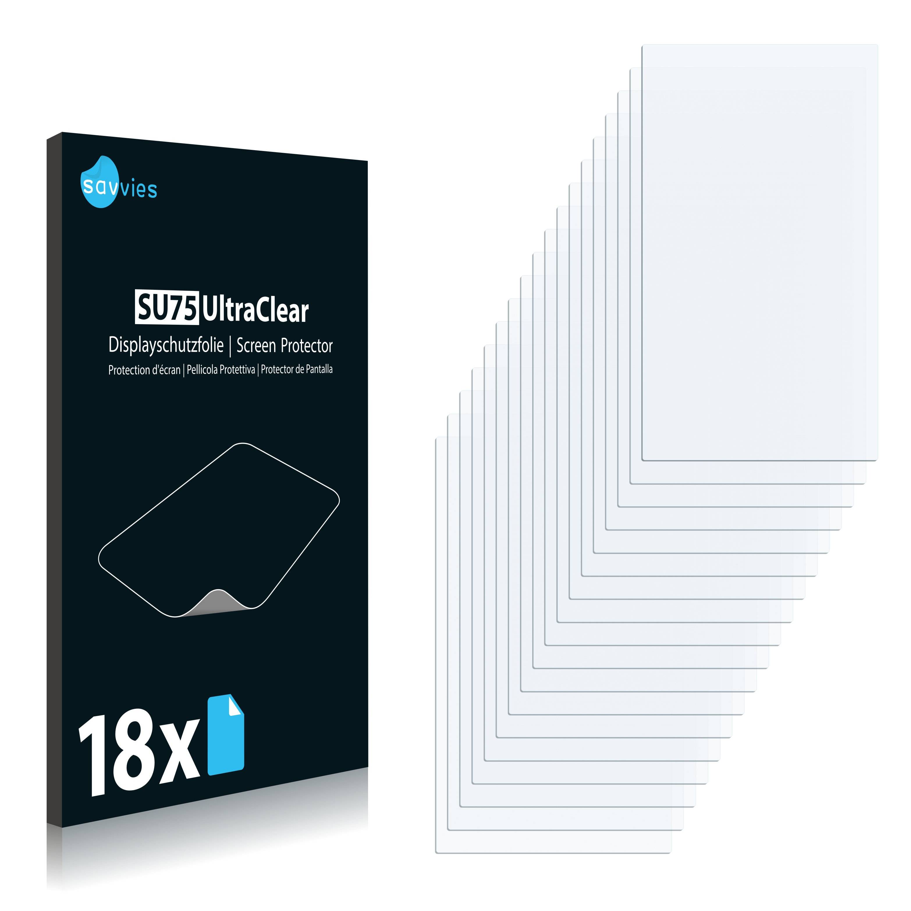 18x Savvies SU75 Displayschutzfolie für Acer Liquid Jade