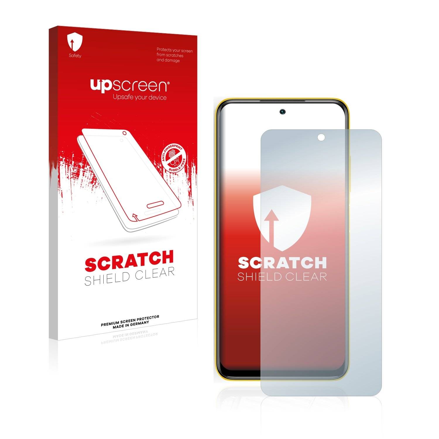 upscreen Scratch Shield Clear Premium Displayschutzfolie für Xiaomi Poco M3
