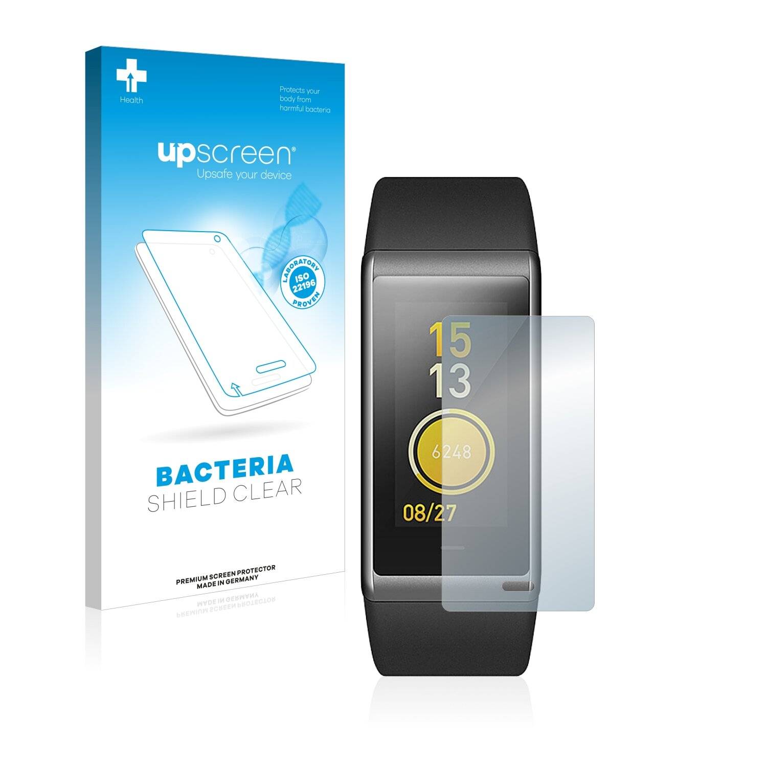 upscreen Bacteria Shield Clear Premium Antibakterielle Displayschutzfolie für Huami Amazift
