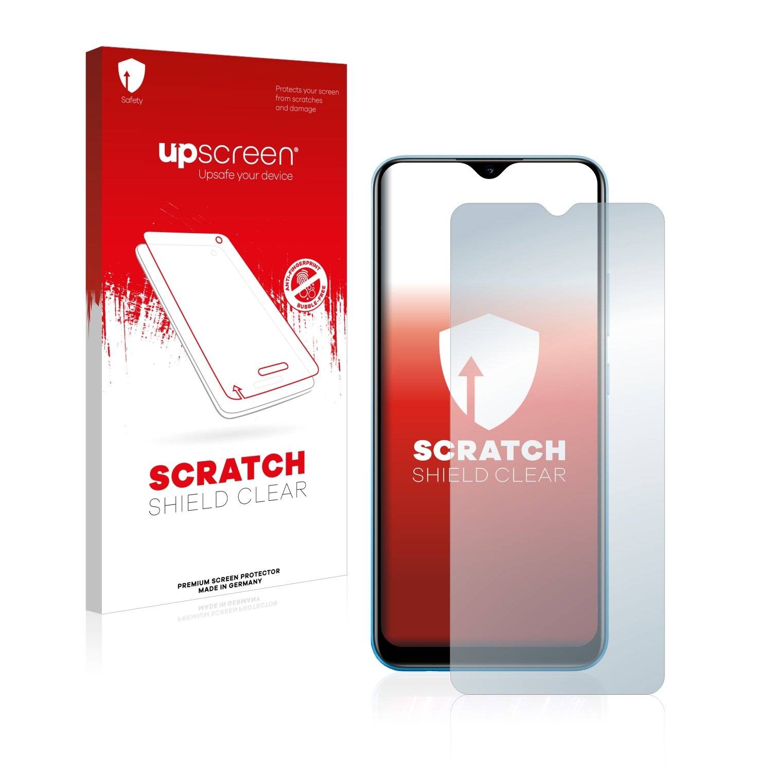upscreen Scratch Shield Clear Premium Displayschutzfolie für Realme
