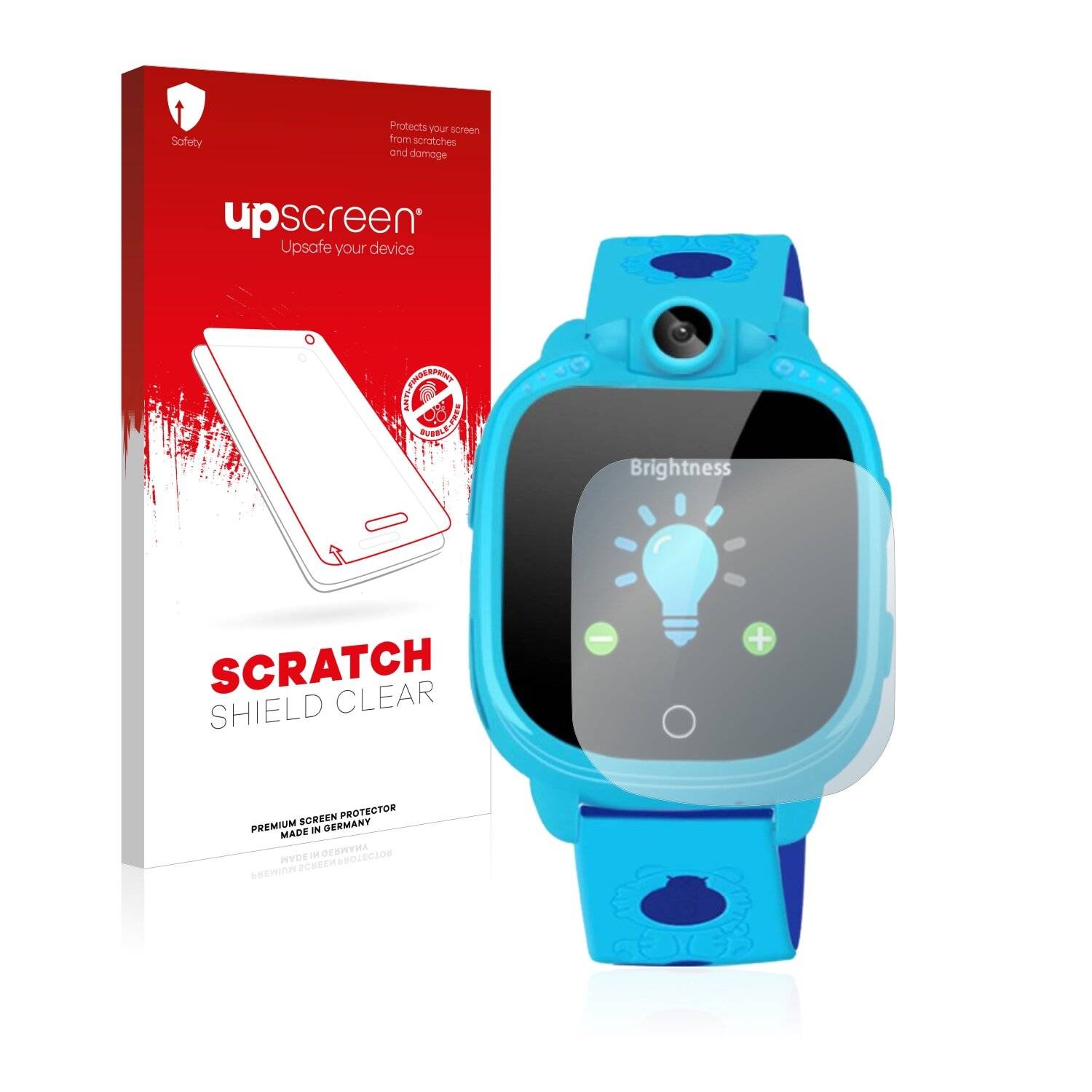 upscreen Scratch Shield Clear Premium Displayschutzfolie für Prograce 1.5 Kids
