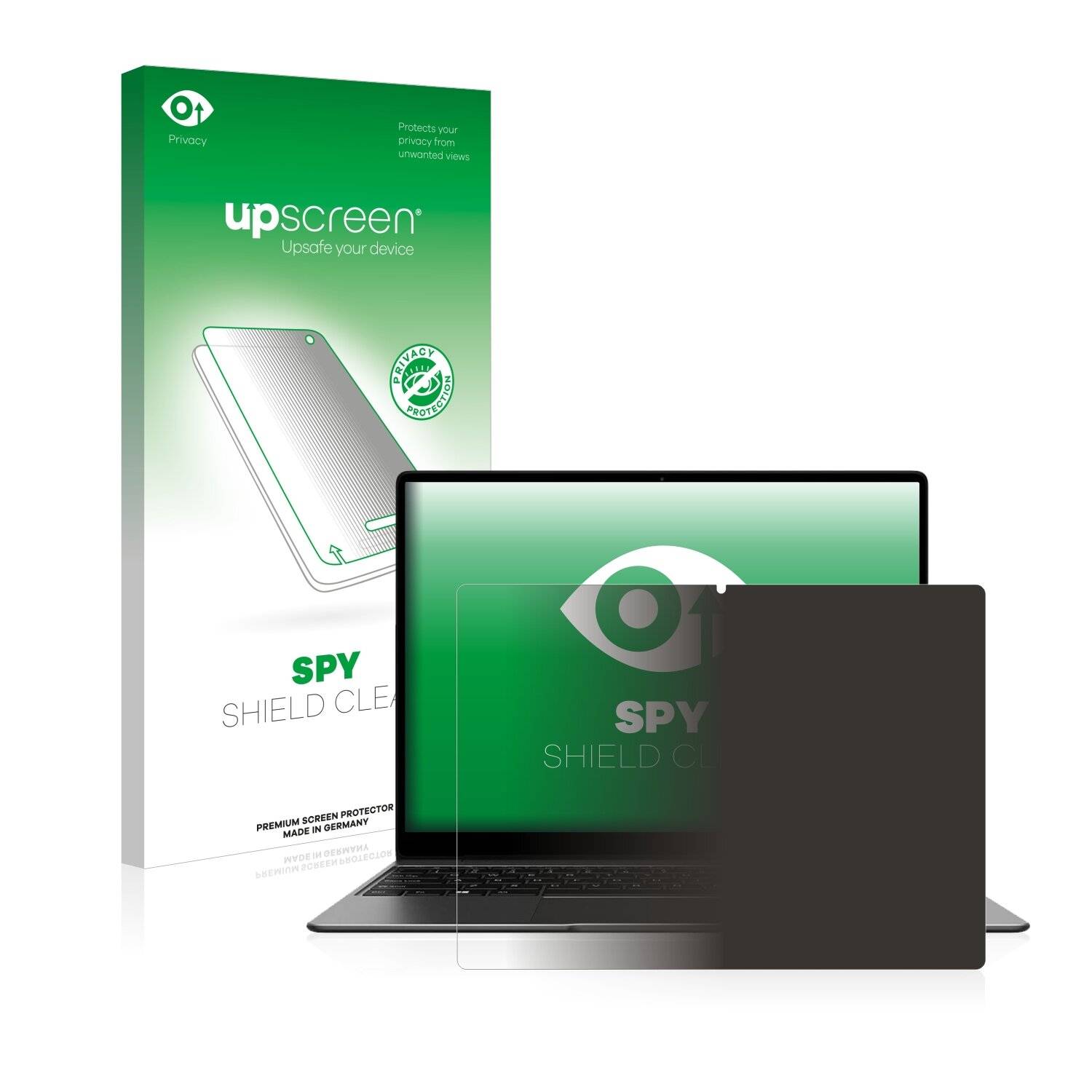 upscreen Spy Shield Clear Premium Blickschutzfolie für Chuwi CoreBook