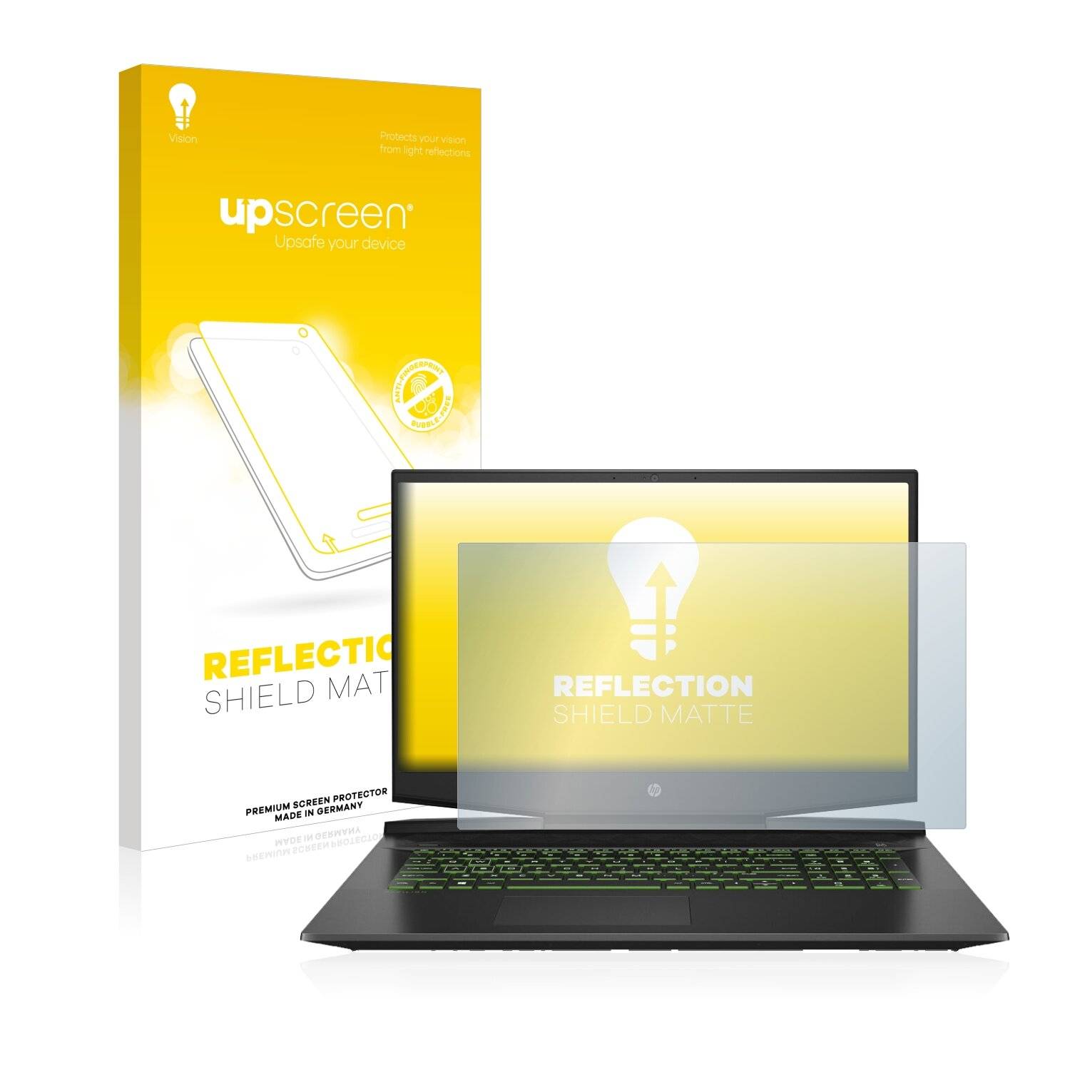 upscreen Reflection Shield Matte Premium Displayschutzfolie für HP Pavilion