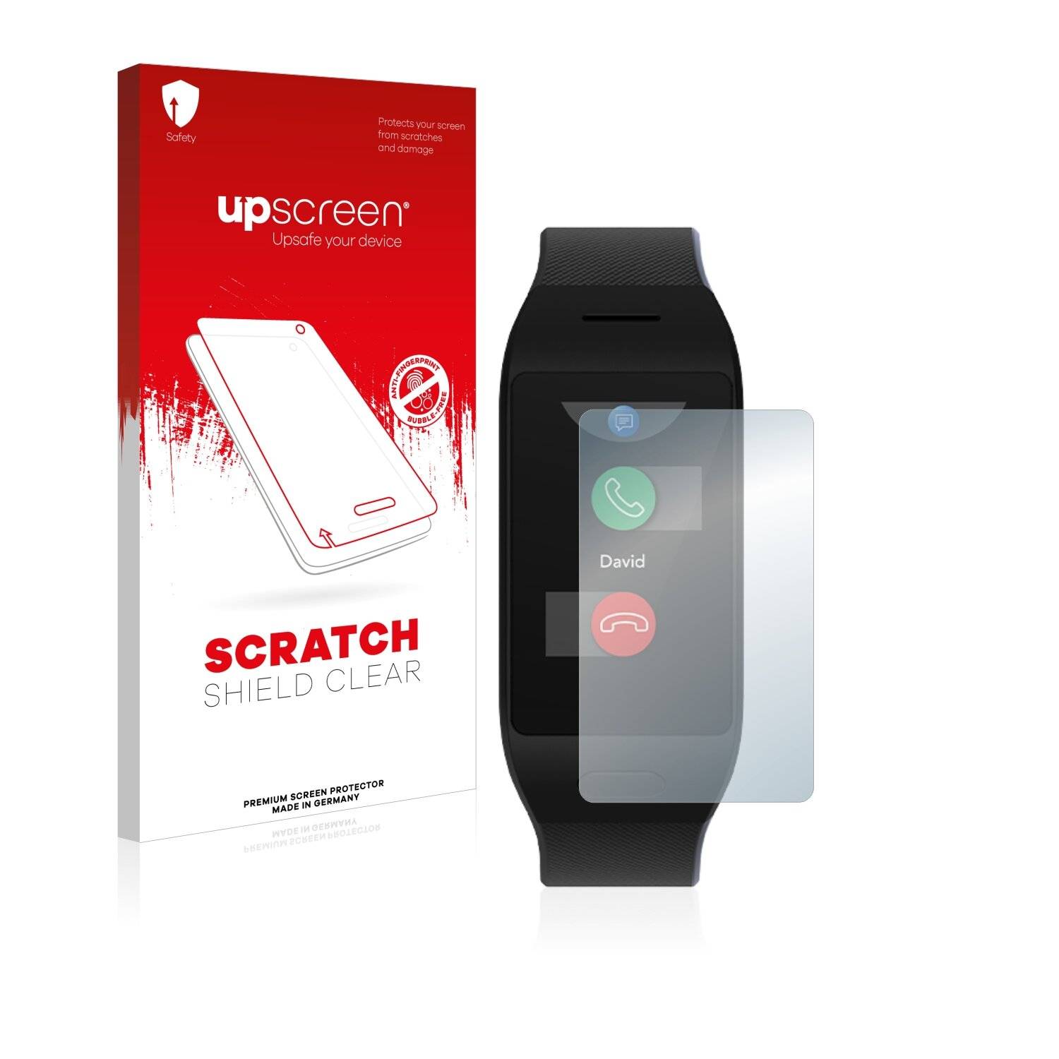 upscreen Scratch Shield Clear Premium Displayschutzfolie für MyKronoz ZeNeo