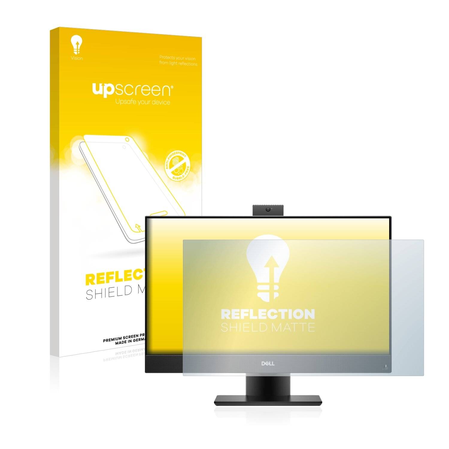 upscreen Reflection Shield Matte Premium Displayschutzfolie für Dell OptiPlex 7480