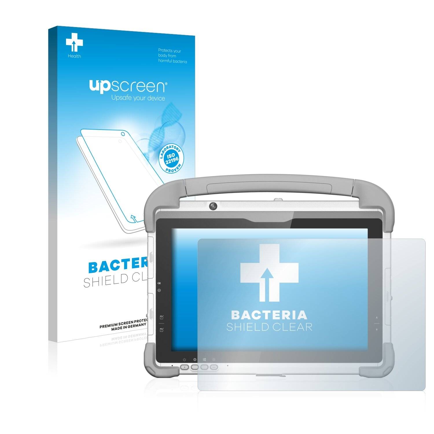 upscreen Bacteria Shield Clear Premium Antibakterielle Displayschutzfolie für DT Research