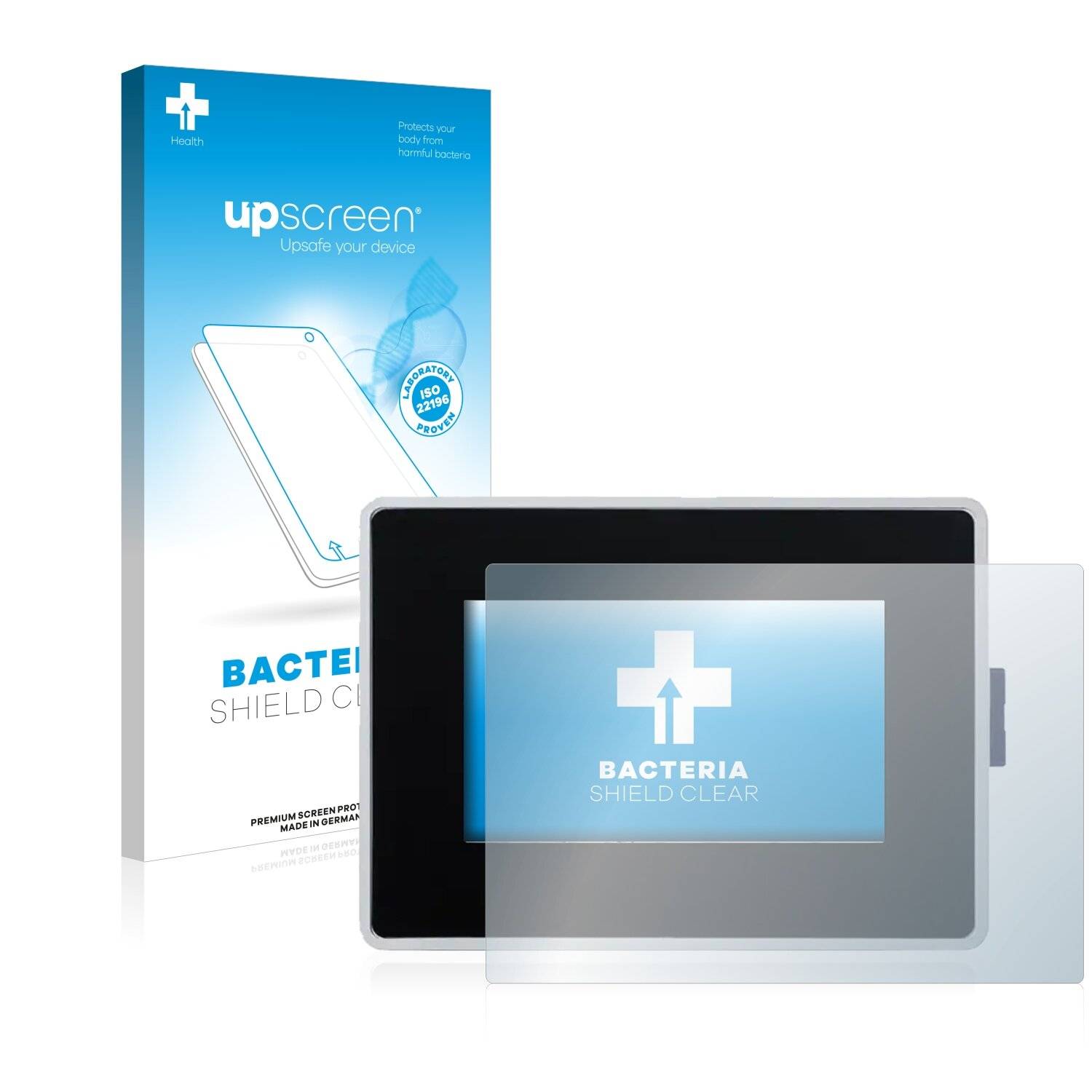 upscreen Bacteria Shield Clear Premium Antibakterielle Displayschutzfolie für Panasonic
