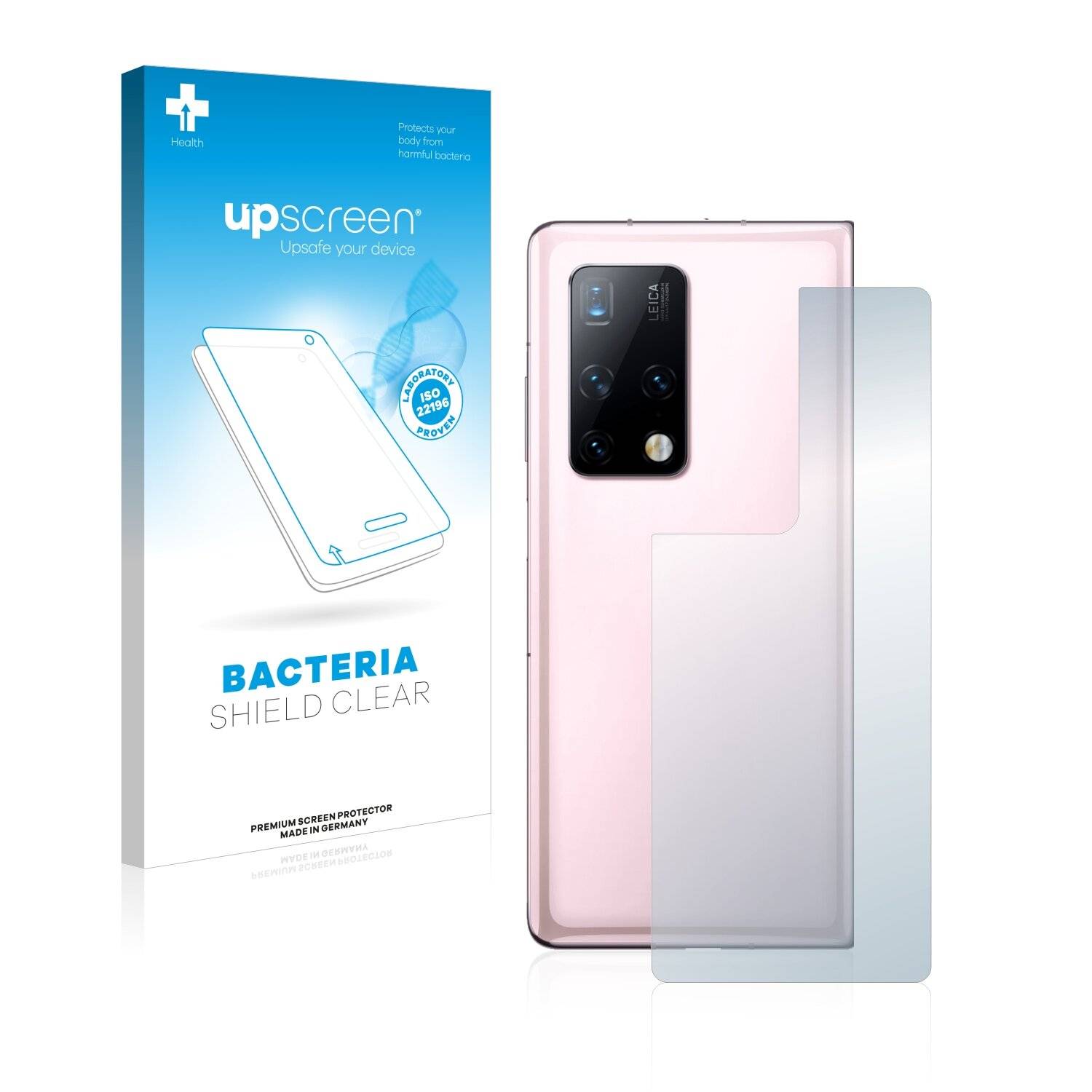 upscreen Bacteria Shield Clear Premium Antibakterielle Displayschutzfolie für Huawei Mate X2