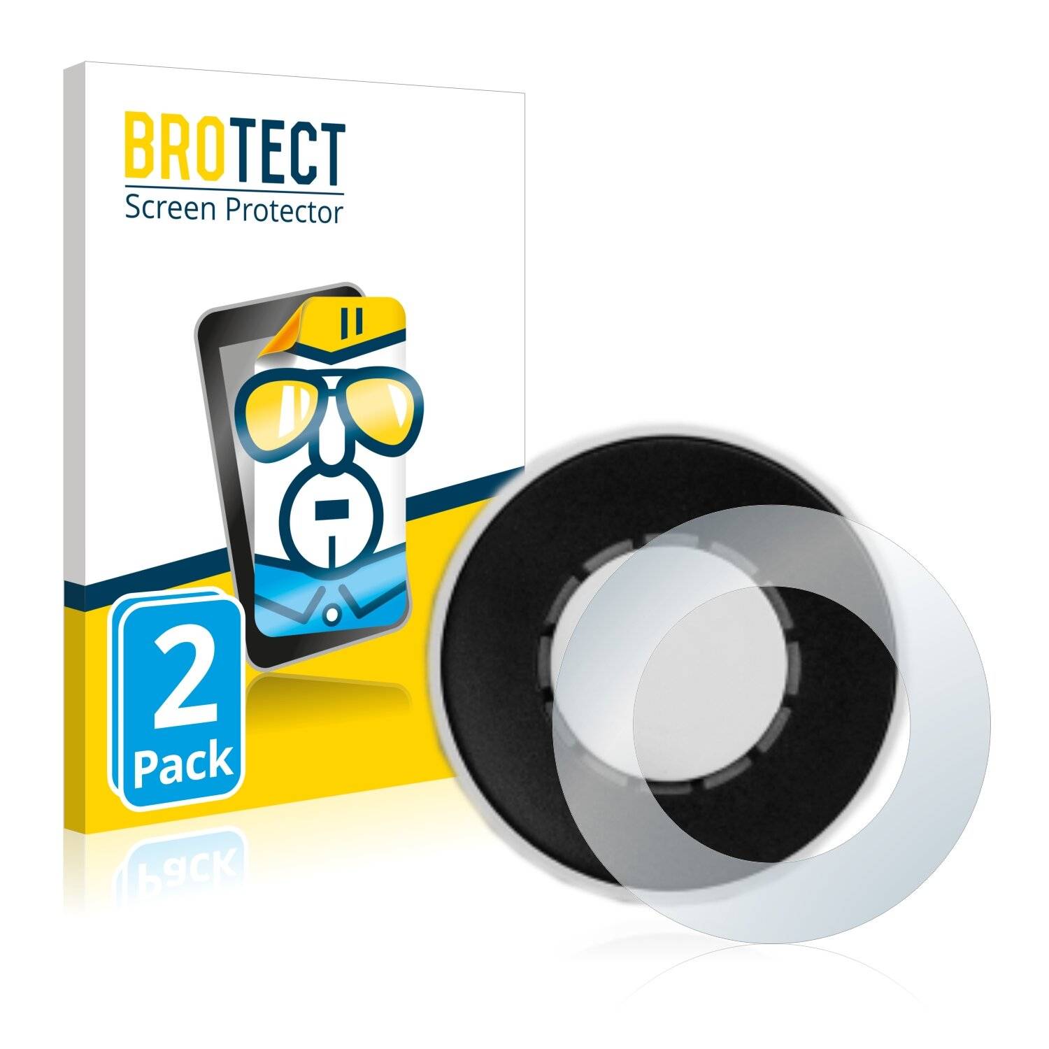 2x BROTECT HD-Clear Displayschutzfolie für Shortcut Labs Flic