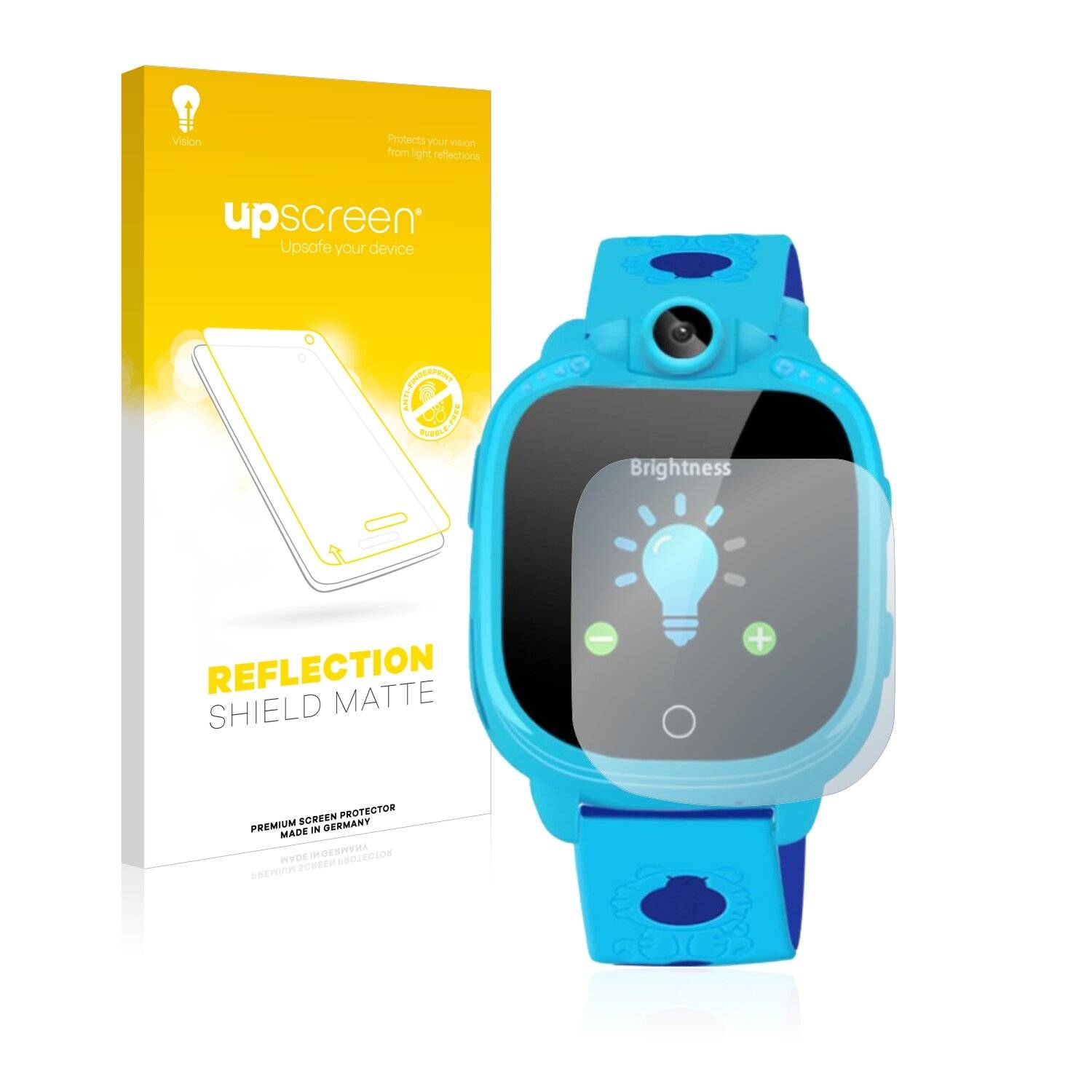 upscreen Reflection Shield Matte Premium Displayschutzfolie für Prograce 1.5 Kids