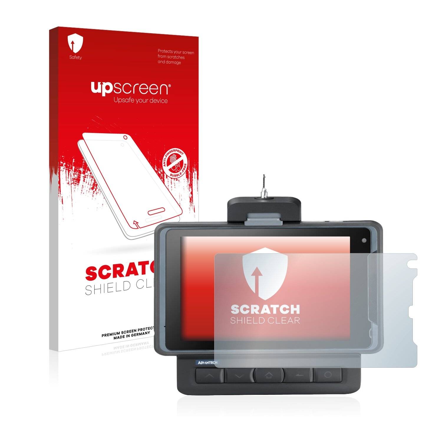 upscreen Scratch Shield Clear Premium Displayschutzfolie für Advantech AIM