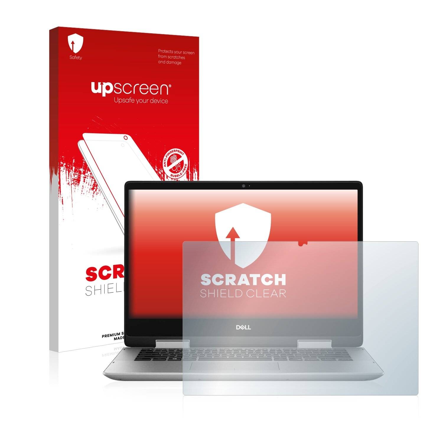 upscreen Scratch Shield Clear Premium Displayschutzfolie für Dell Inspiron 14 5000