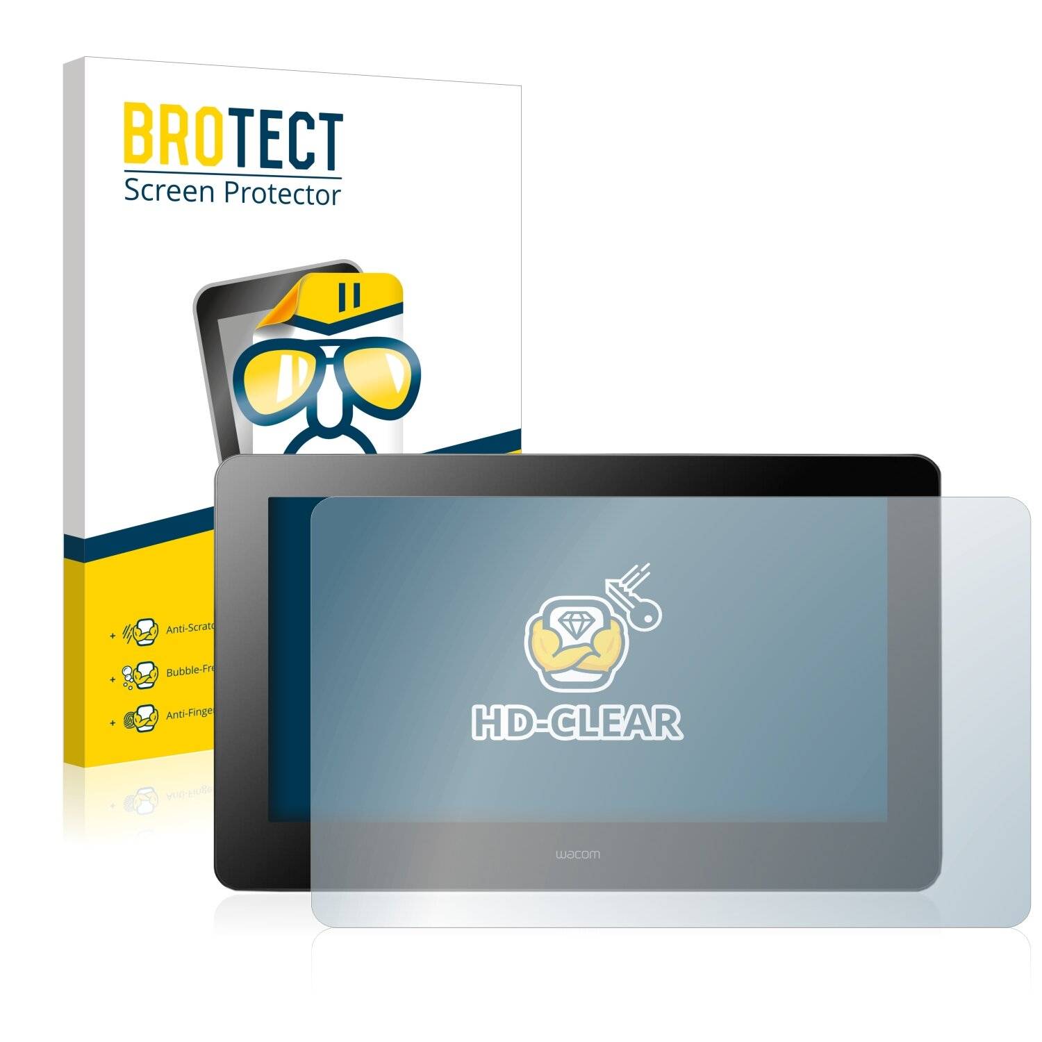 BROTECT HD-Clear Displayschutzfolie für Wacom Cintiq Pro 16