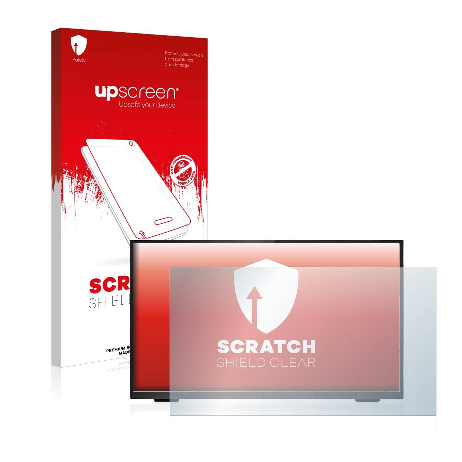 upscreen Scratch Shield Clear Premium Displayschutzfolie für Hannspree