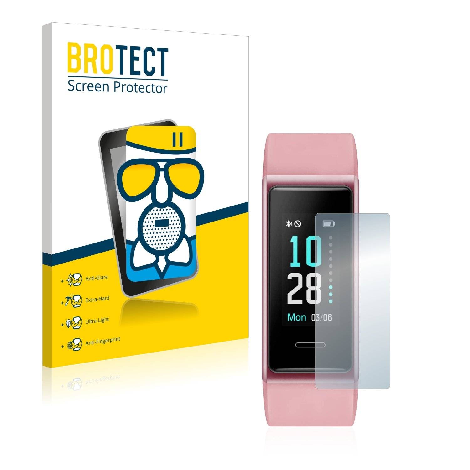 BROTECT AirGlass Matte Schutzglas Folie für Yamay GT
