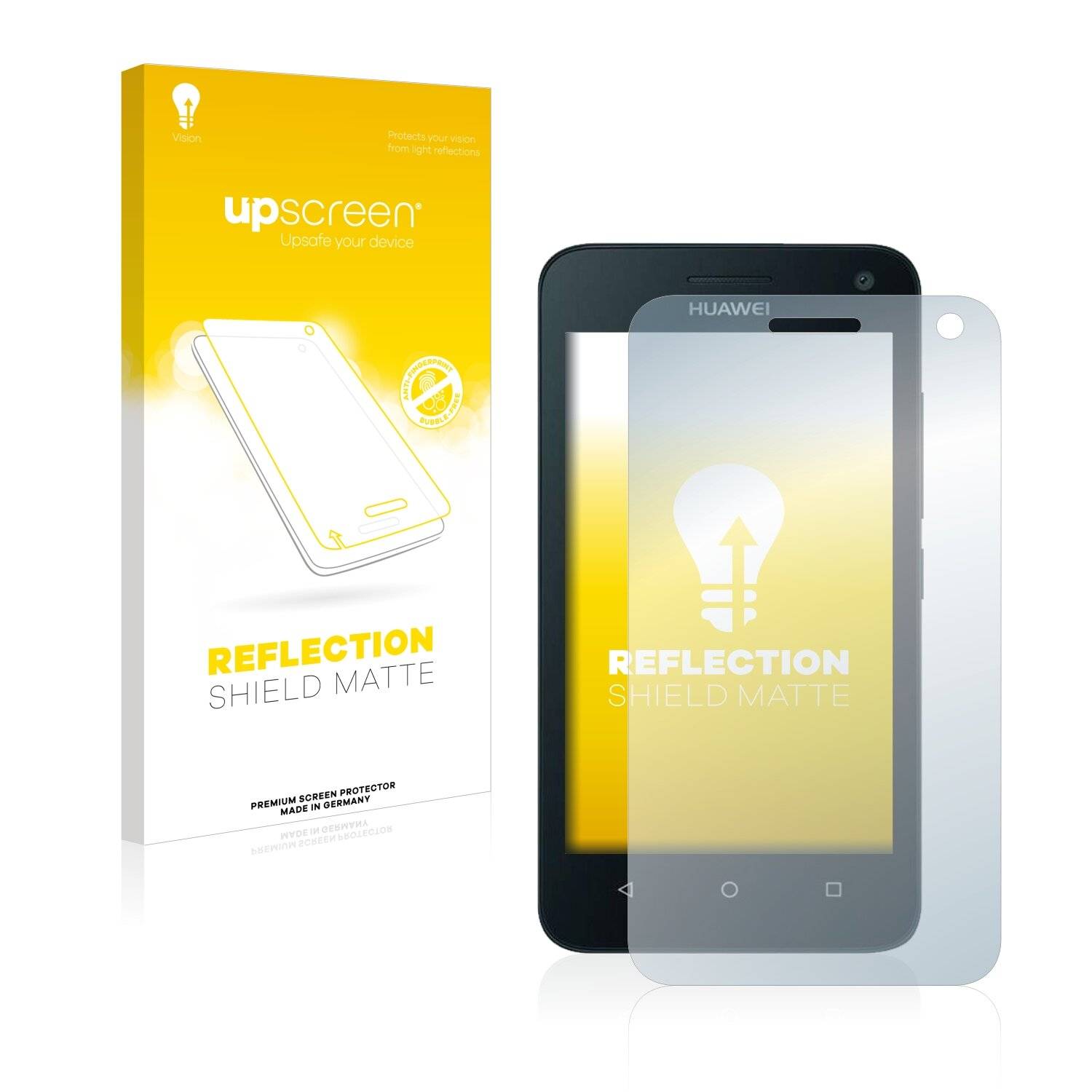upscreen Reflection Shield Matte Premium Displayschutzfolie für Huawei