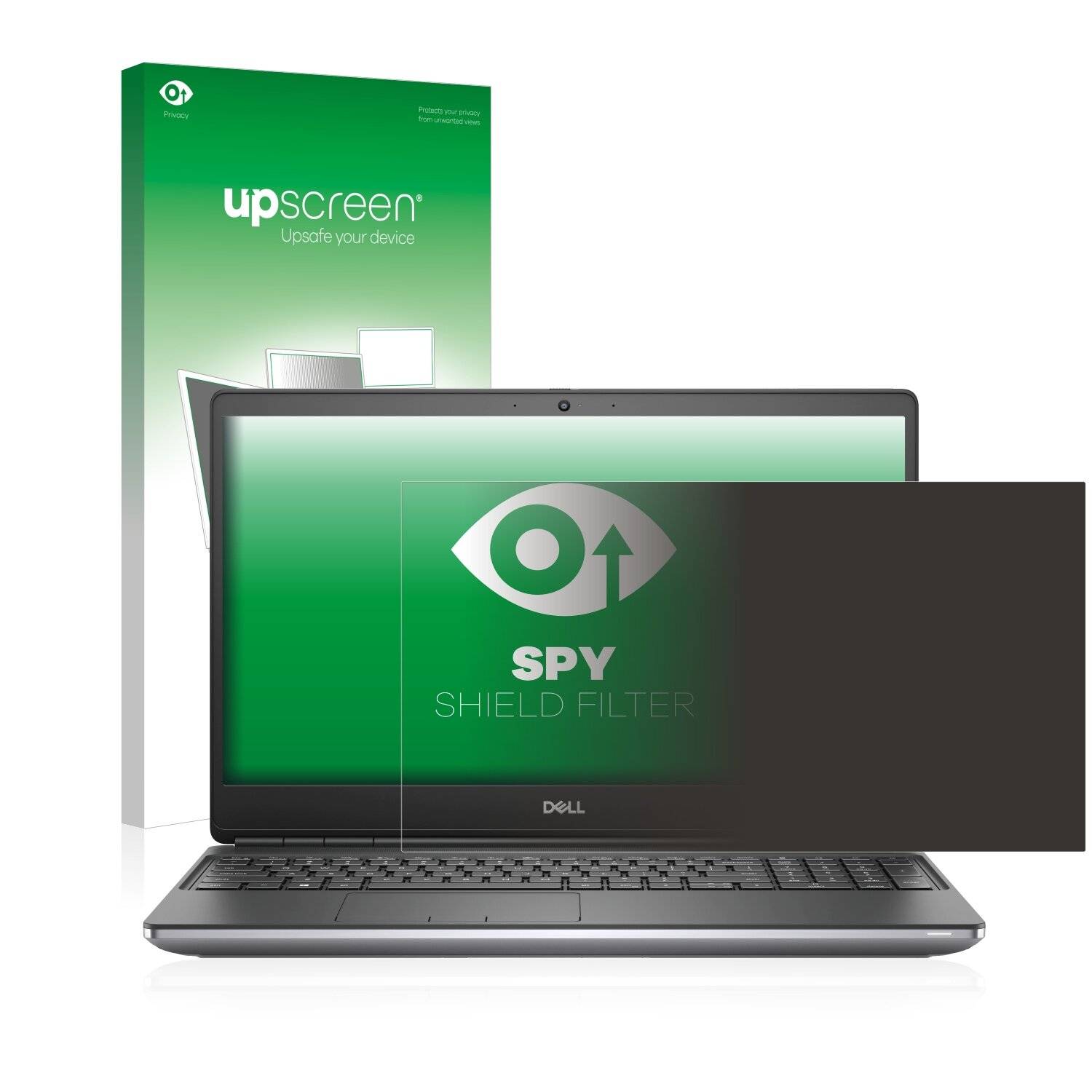 upscreen Spy Shield Filter Premium Blickschutzfilter für Dell Mobile Precision