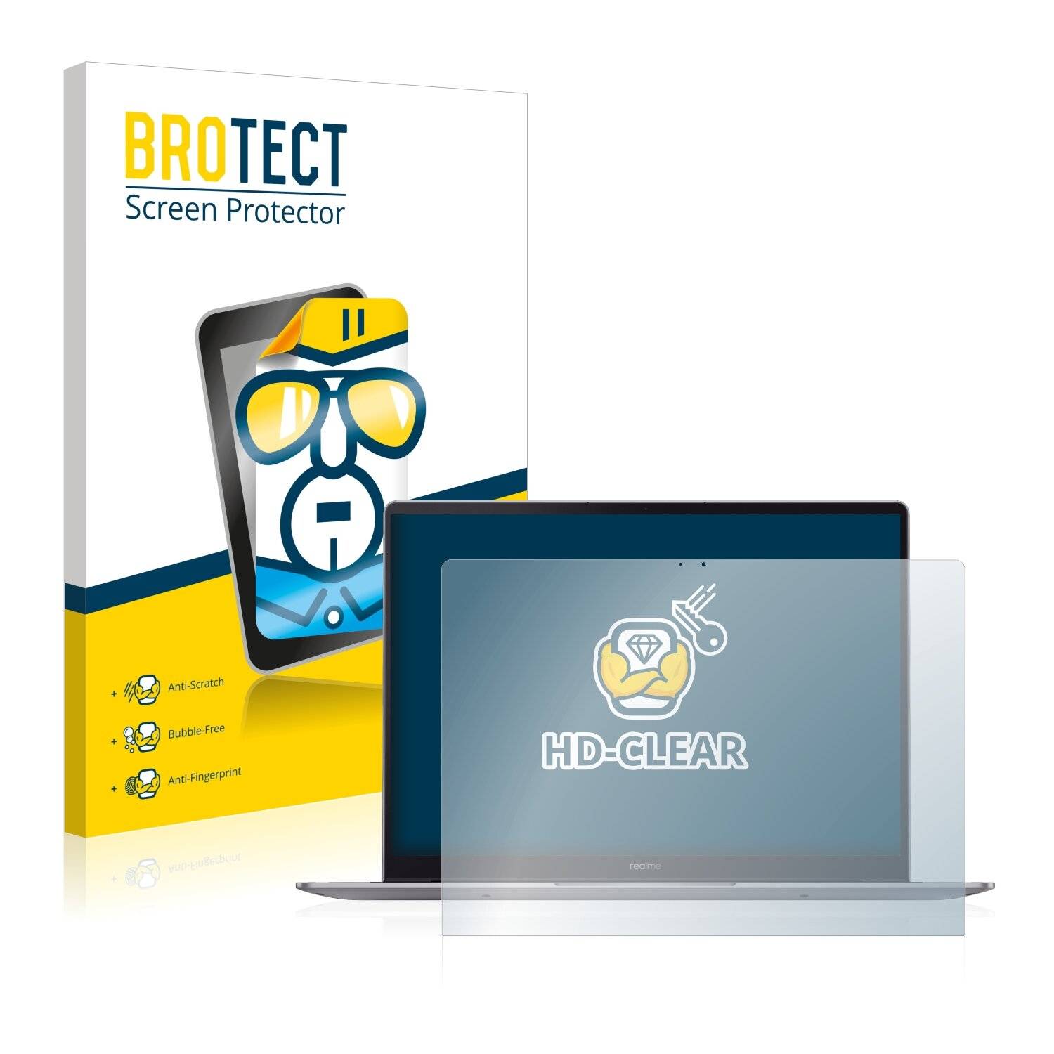 BROTECT HD-Clear Displayschutzfolie für Realme Book