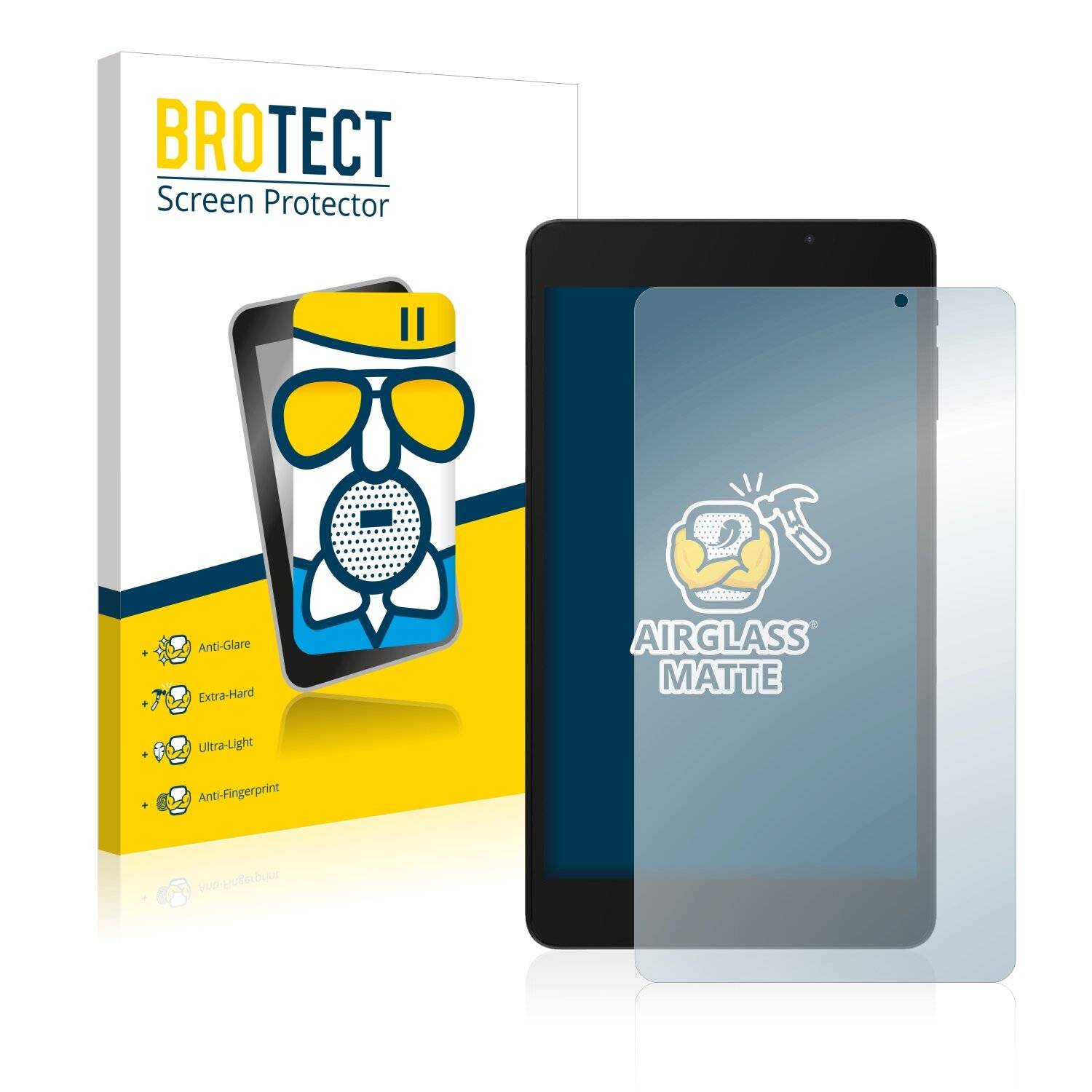 BROTECT AirGlass Matte Schutzglas Folie für Alldocube iPlay