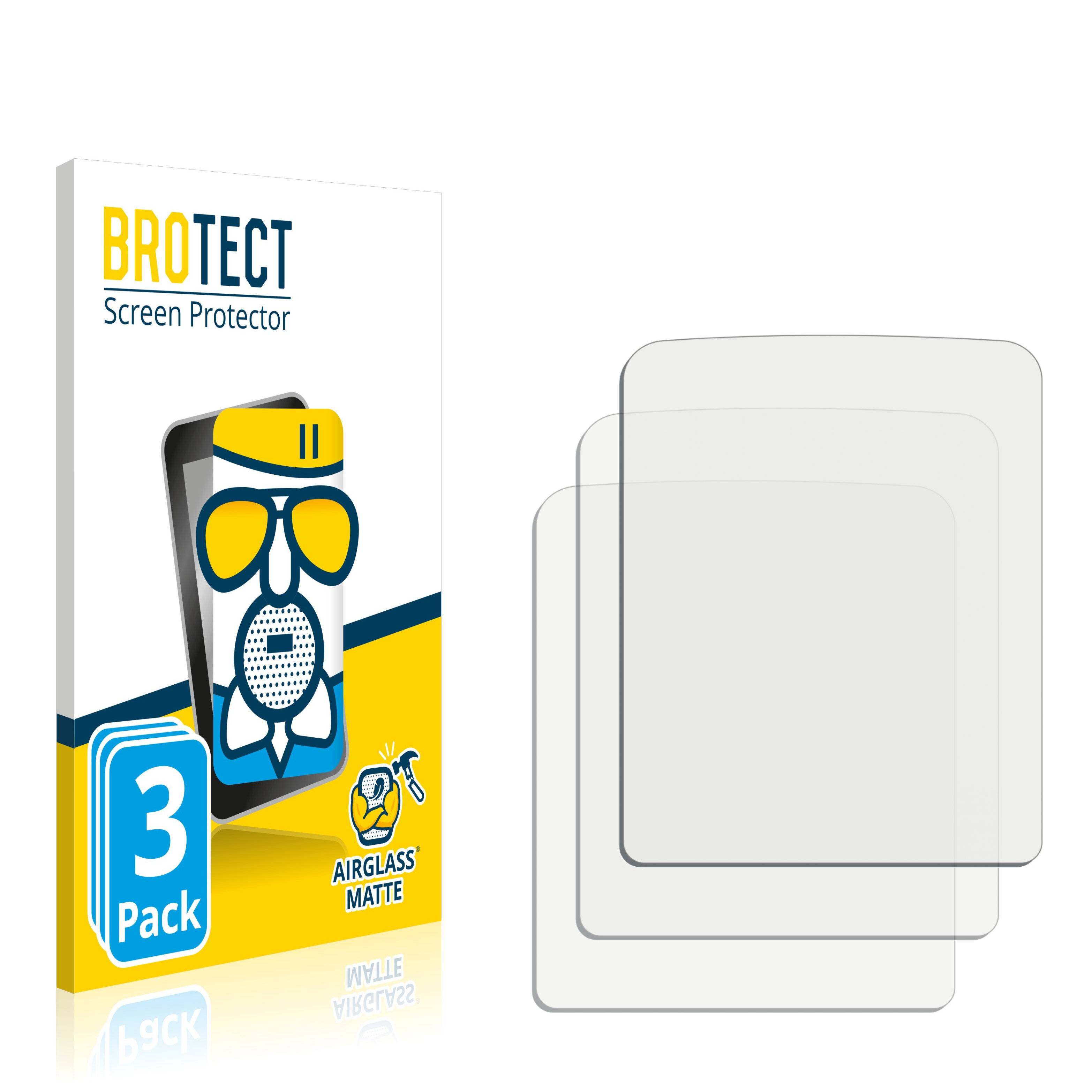 3x BROTECT AirGlass Matte Schutzglas Folie für Nokia