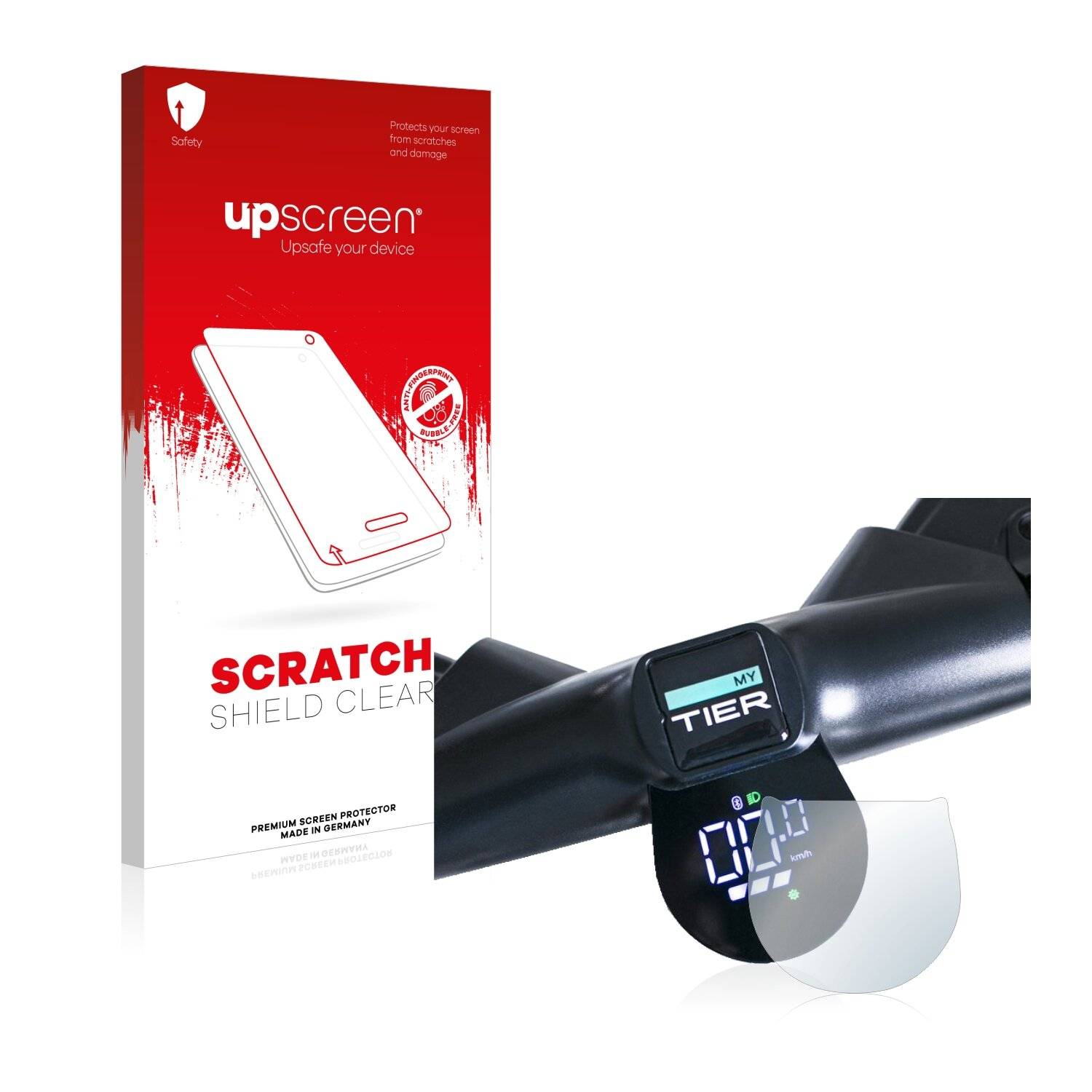 upscreen Scratch Shield Clear Premium Displayschutzfolie für myTier GO