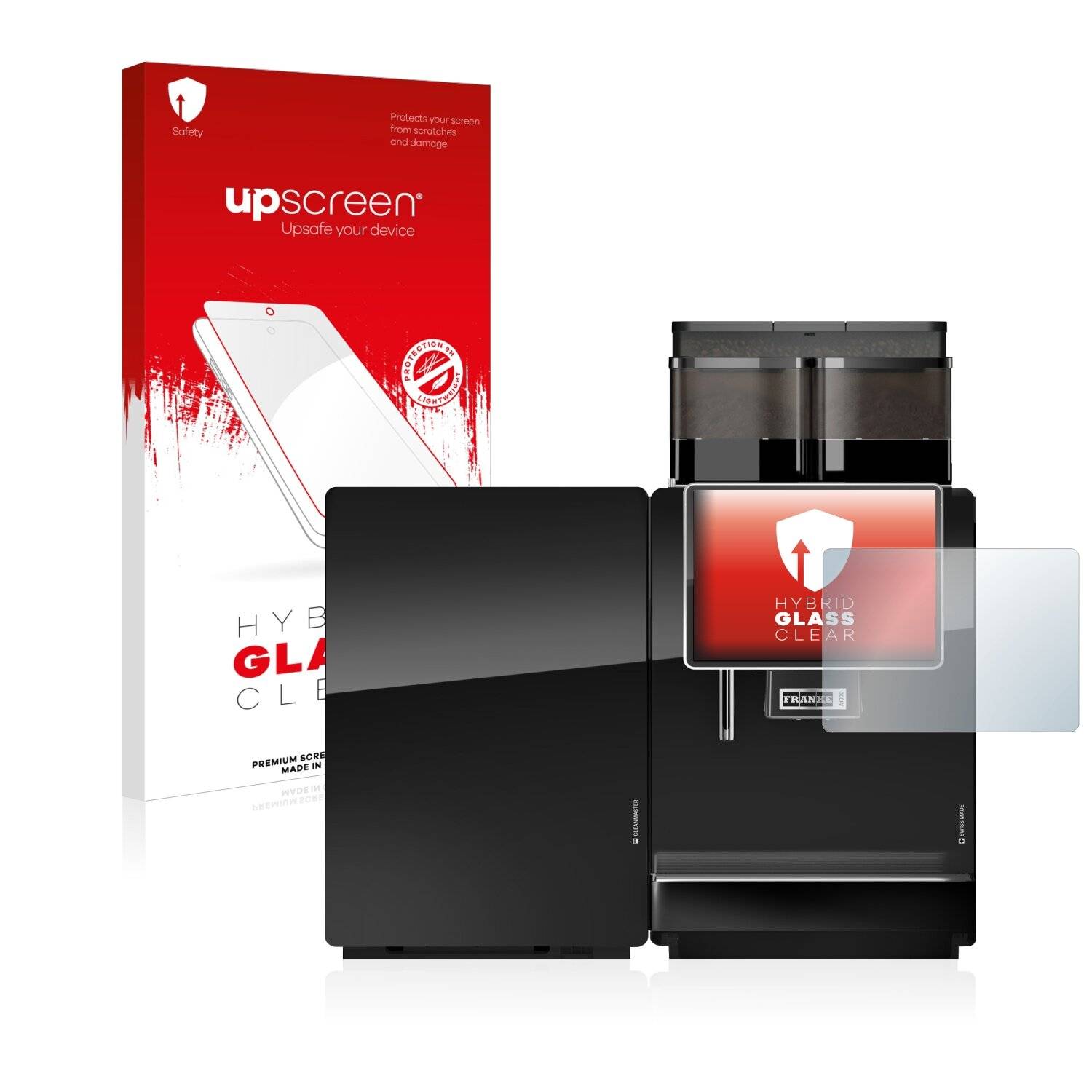 upscreen Hybrid Glass Clear Premium Schutzglas Folie für Franke