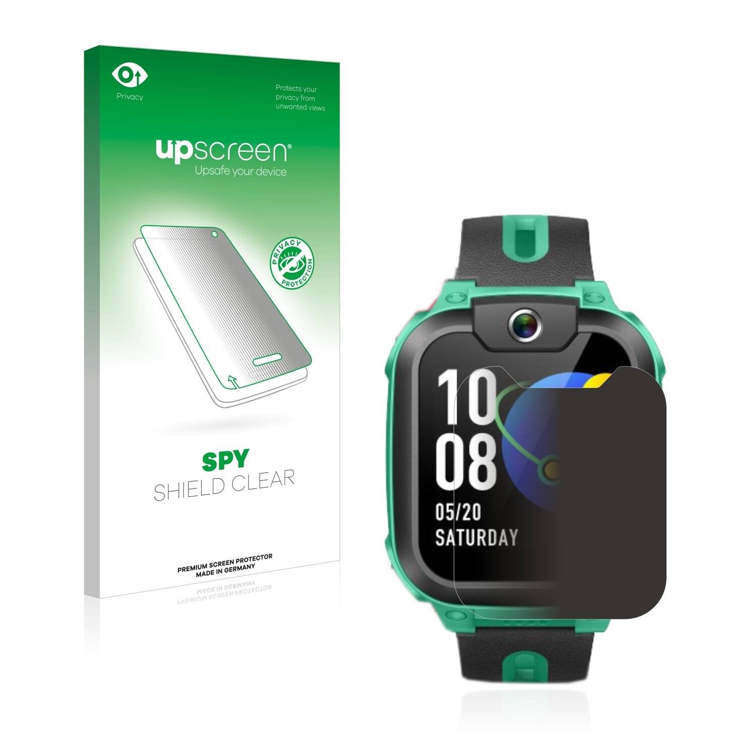 upscreen Spy Shield Clear Premium Blickschutzfolie für Imoo Watch Phone