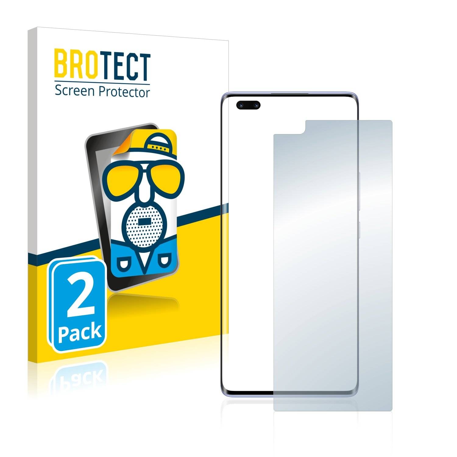 2x BROTECT Matte Displayschutzfolie für Huawei Nova 9 Pro - Entspiegelt,