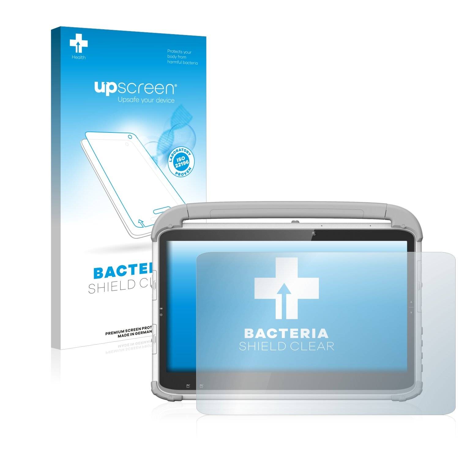upscreen Bacteria Shield Clear Premium Antibakterielle Displayschutzfolie für DT Research