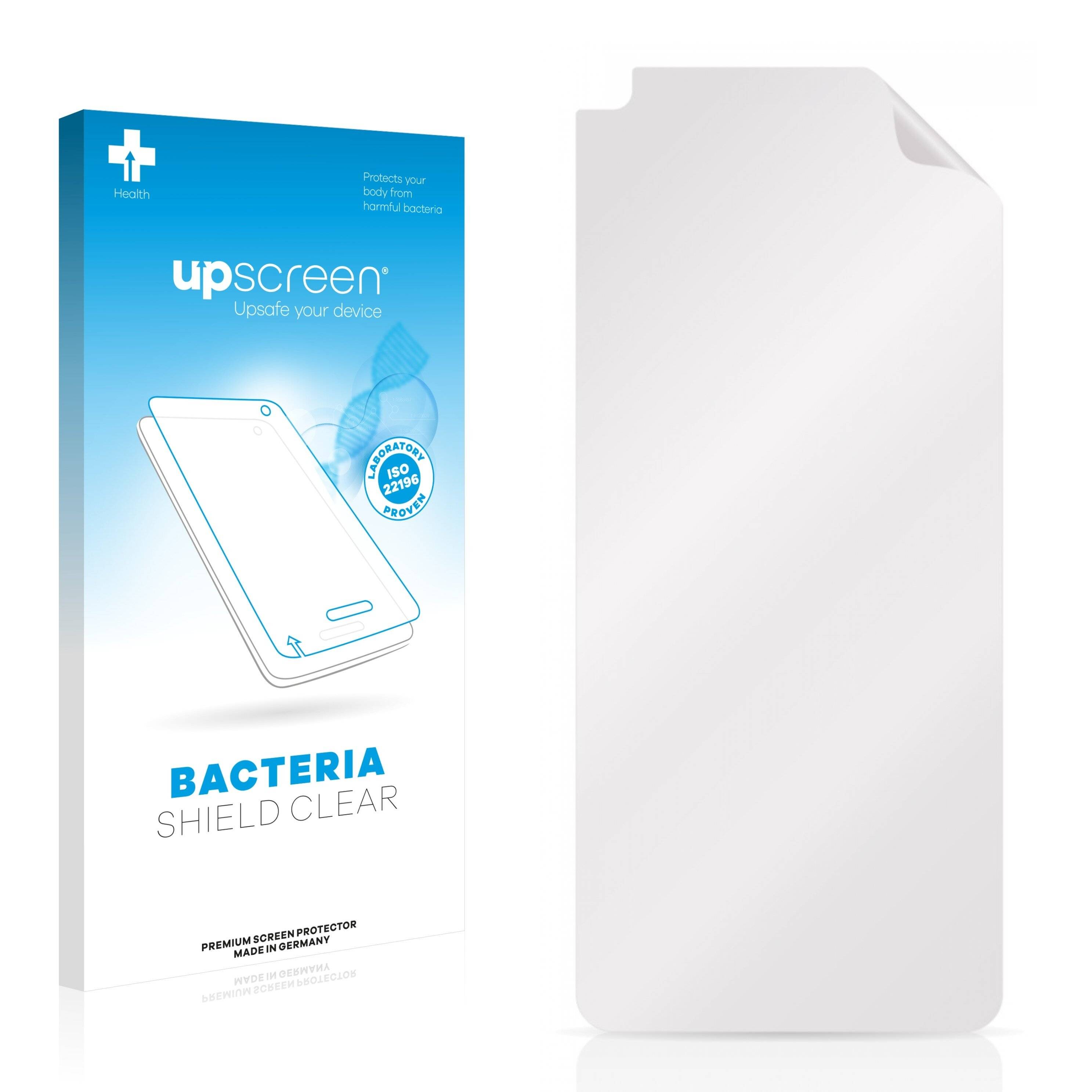 upscreen Bacteria Shield Clear Premium Antibakterielle Displayschutzfolie für Oppo A74