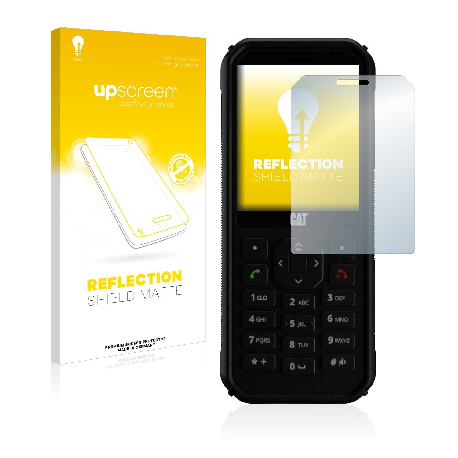 upscreen Reflection Shield Matte Premium Displayschutzfolie für Caterpillar Cat