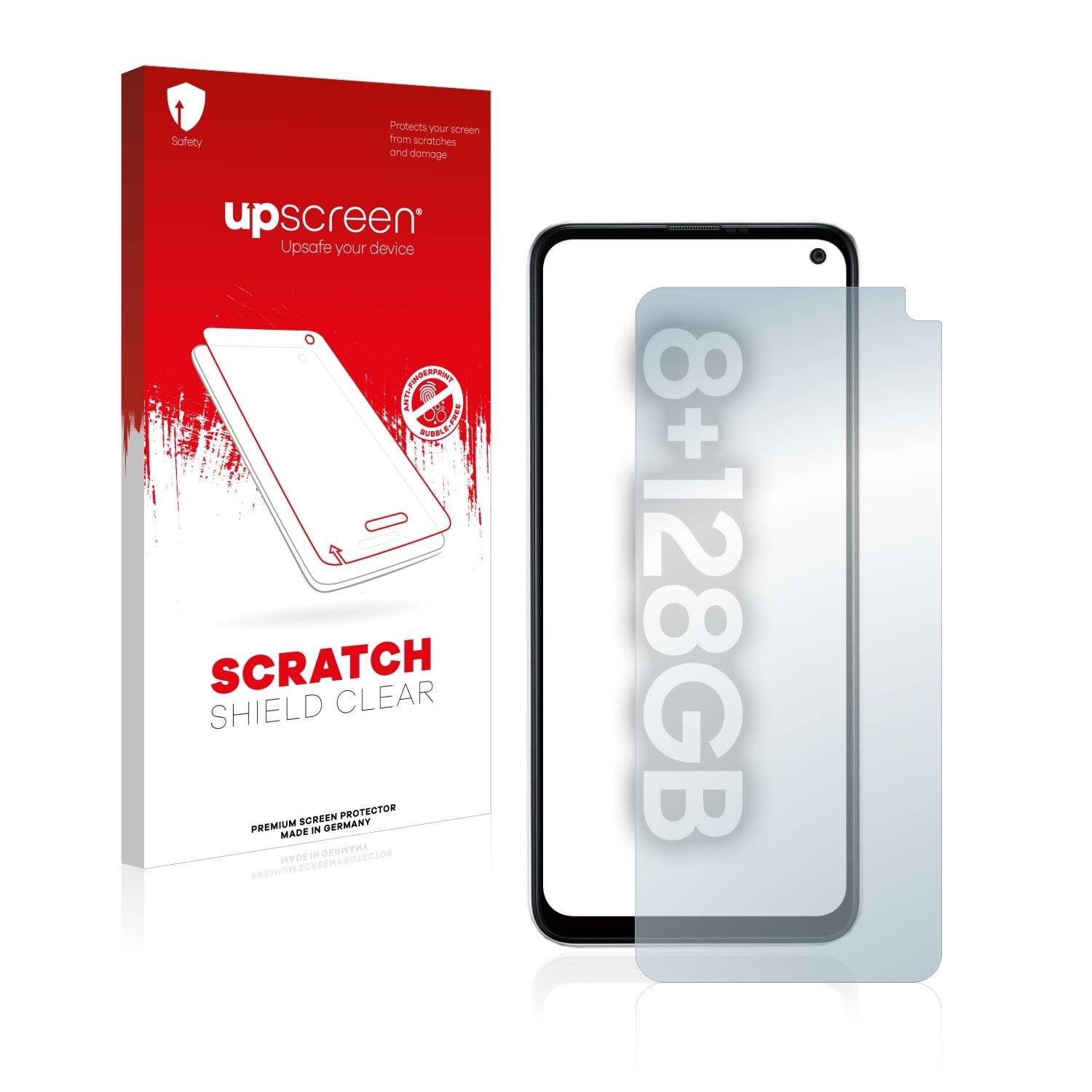 upscreen Scratch Shield Clear Premium Displayschutzfolie für Samsung Galaxy F52