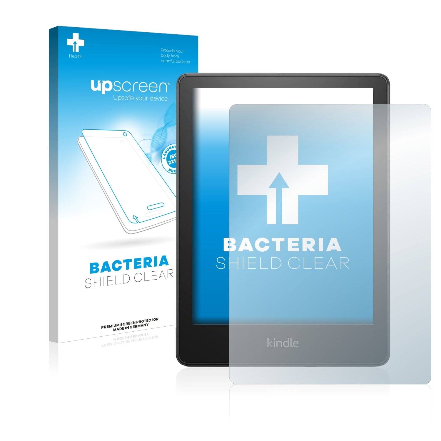 upscreen Bacteria Shield Clear Premium Antibakterielle Displayschutzfolie für Amazon Kindle