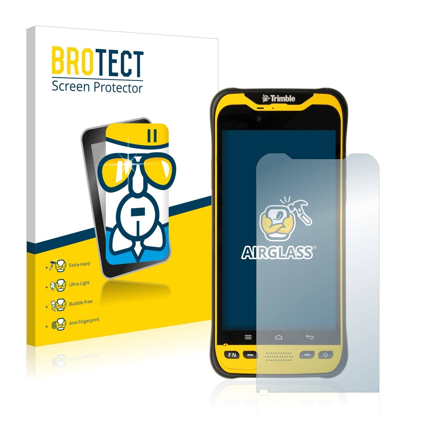 BROTECT AirGlass Schutzglas Folie für Trimble